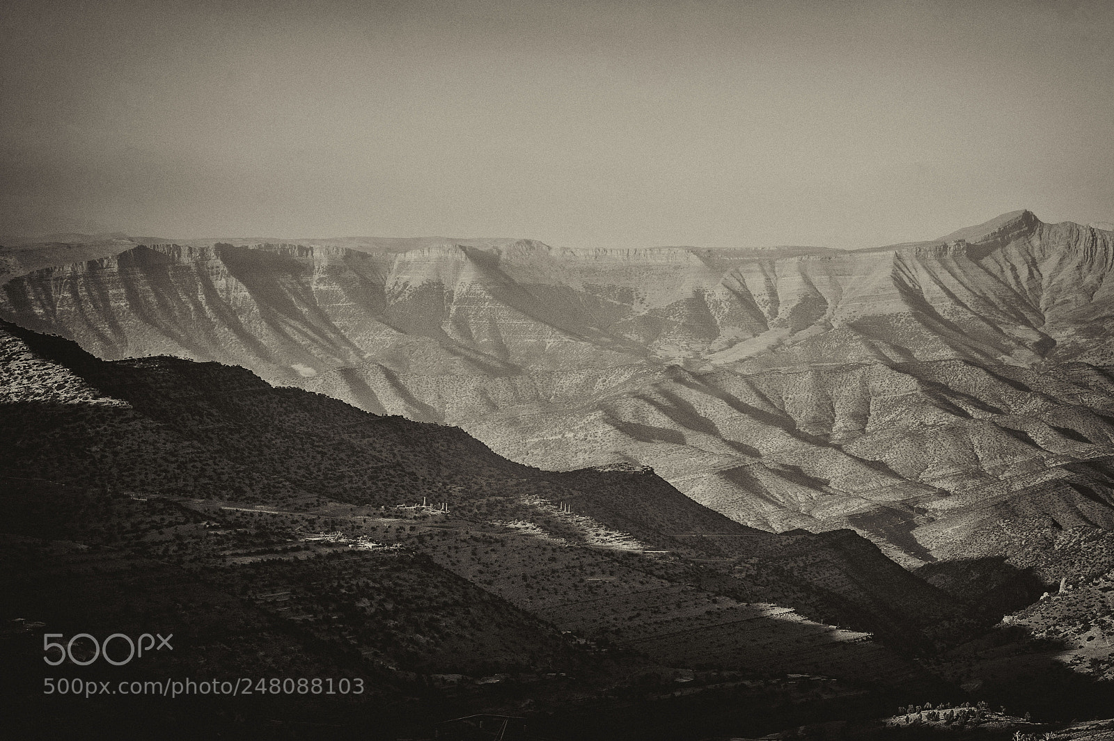 Nikon D700 sample photo. Mountain layers photography