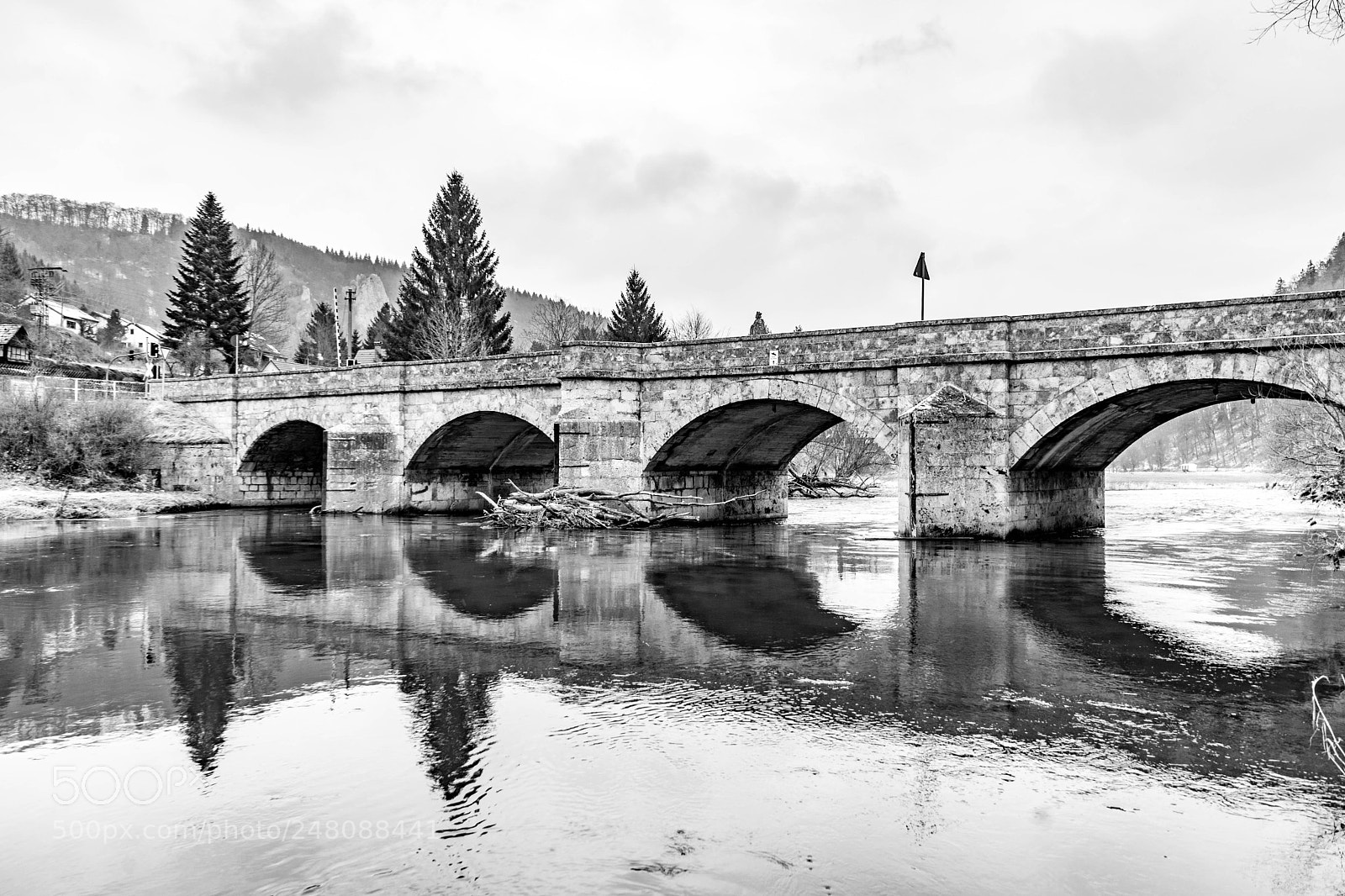 Sony a7 sample photo. Small danube bridge photography