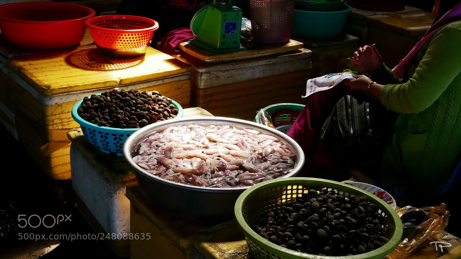 Panasonic DMC-G81 sample photo. Market - kep cambodia photography