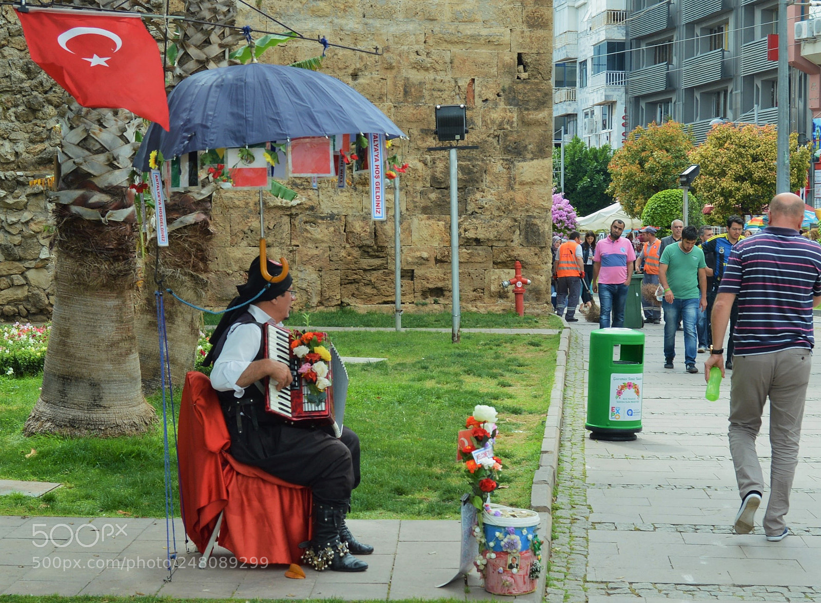 Nikon D3200 sample photo. Street singer photography