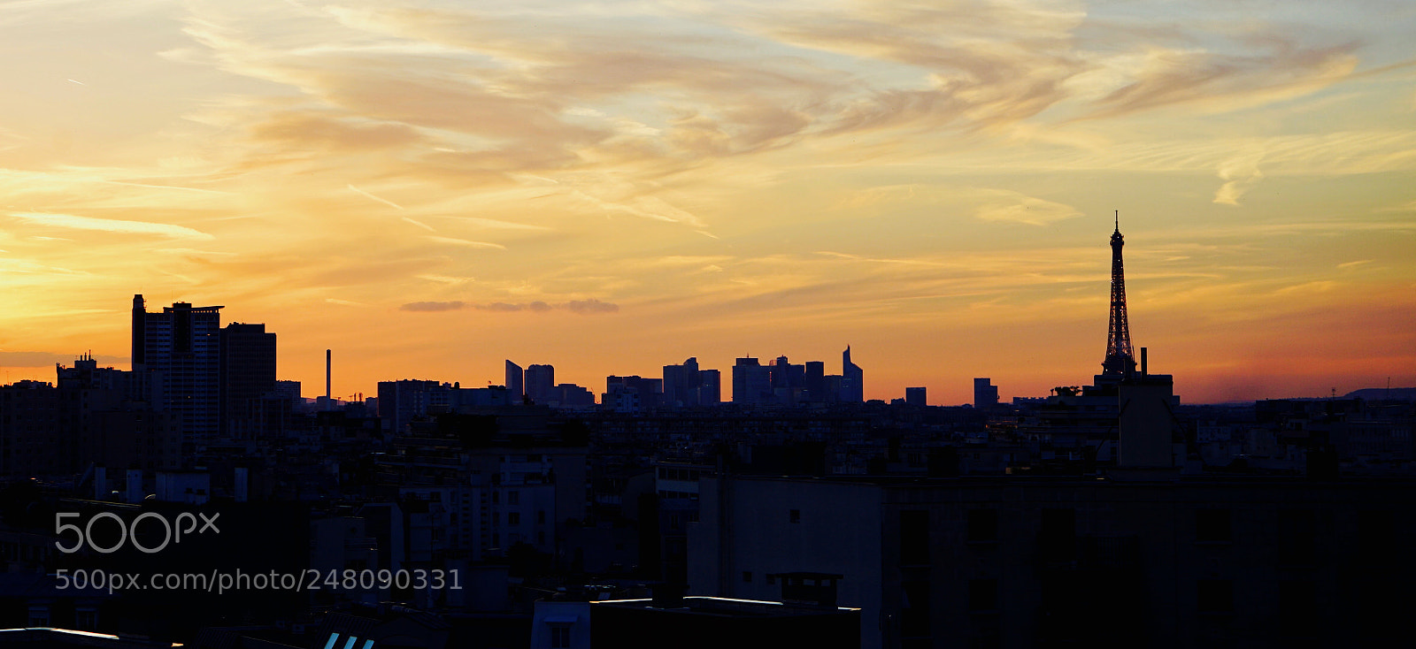 Sony a7 II sample photo. Skyline in paris photography