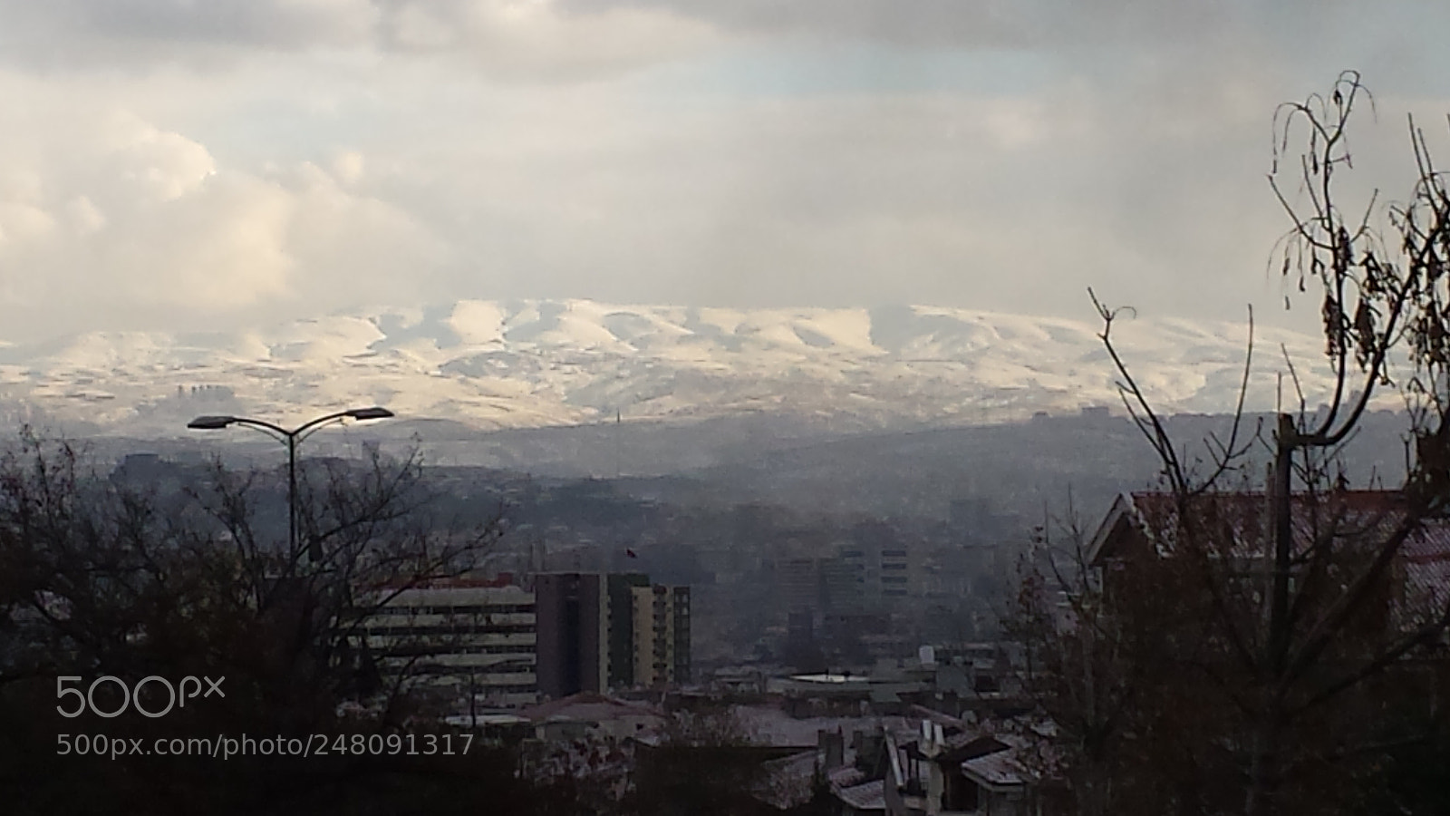 Samsung Galaxy S4 sample photo. Snowy mountains photography