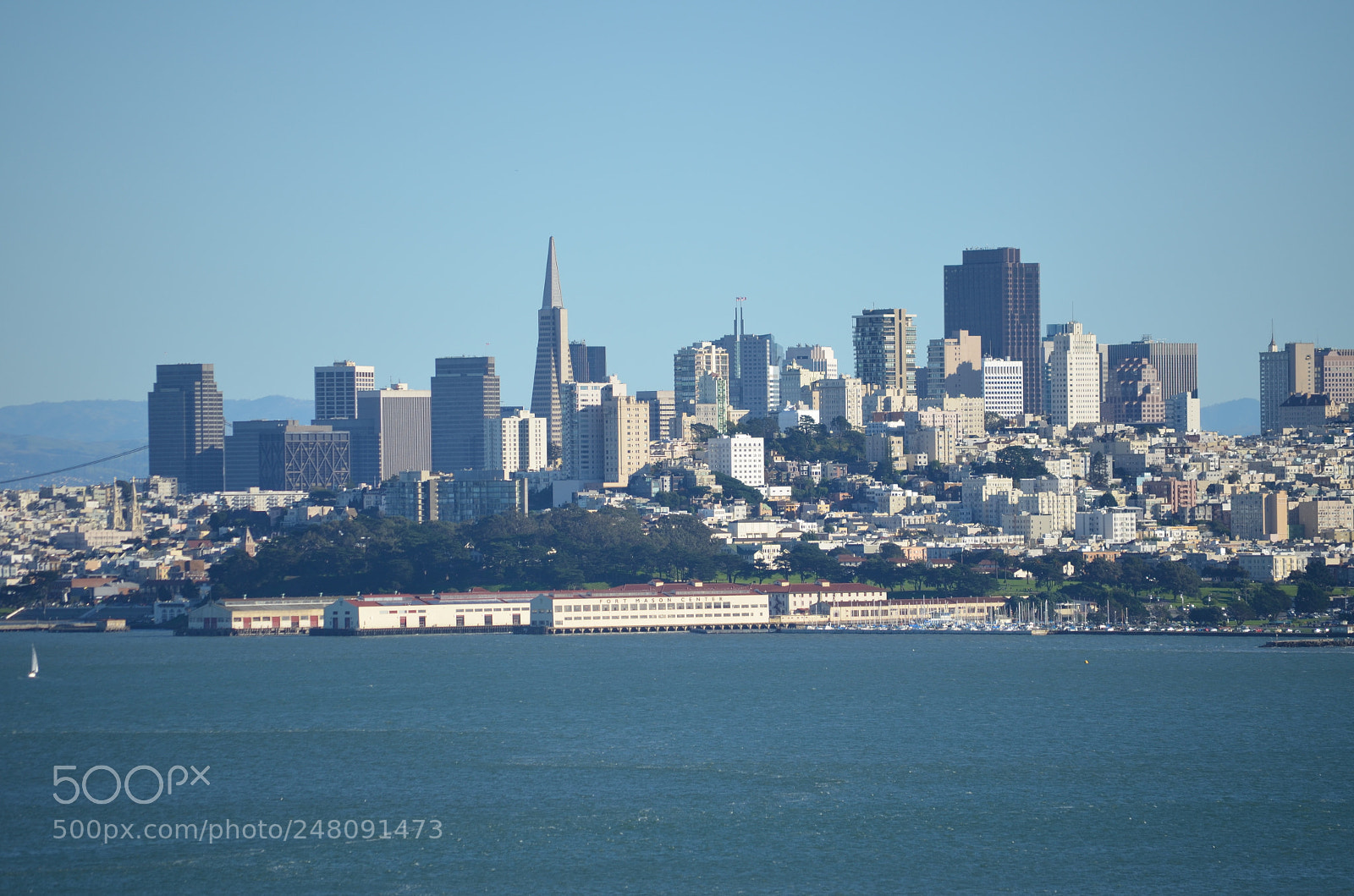 Nikon D5100 sample photo. San francisco skyline photography