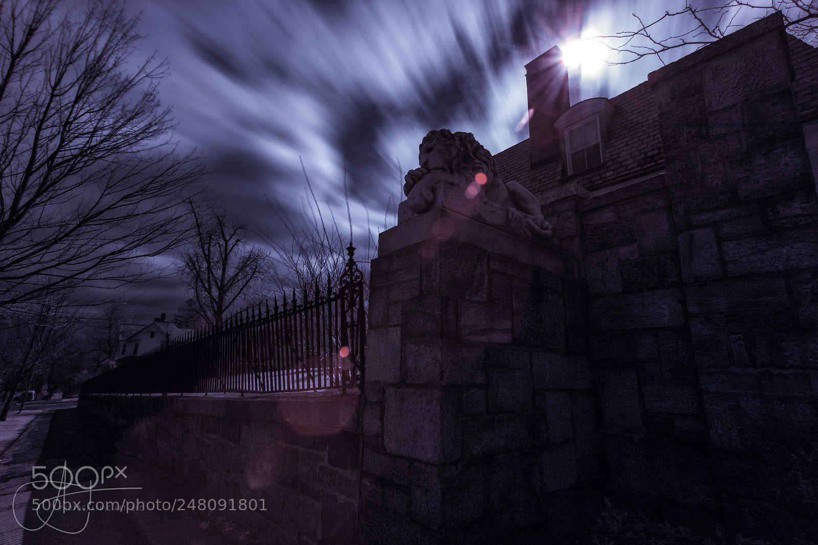 Canon EOS 5DS sample photo. Haunted mansion (infrared 1) photography