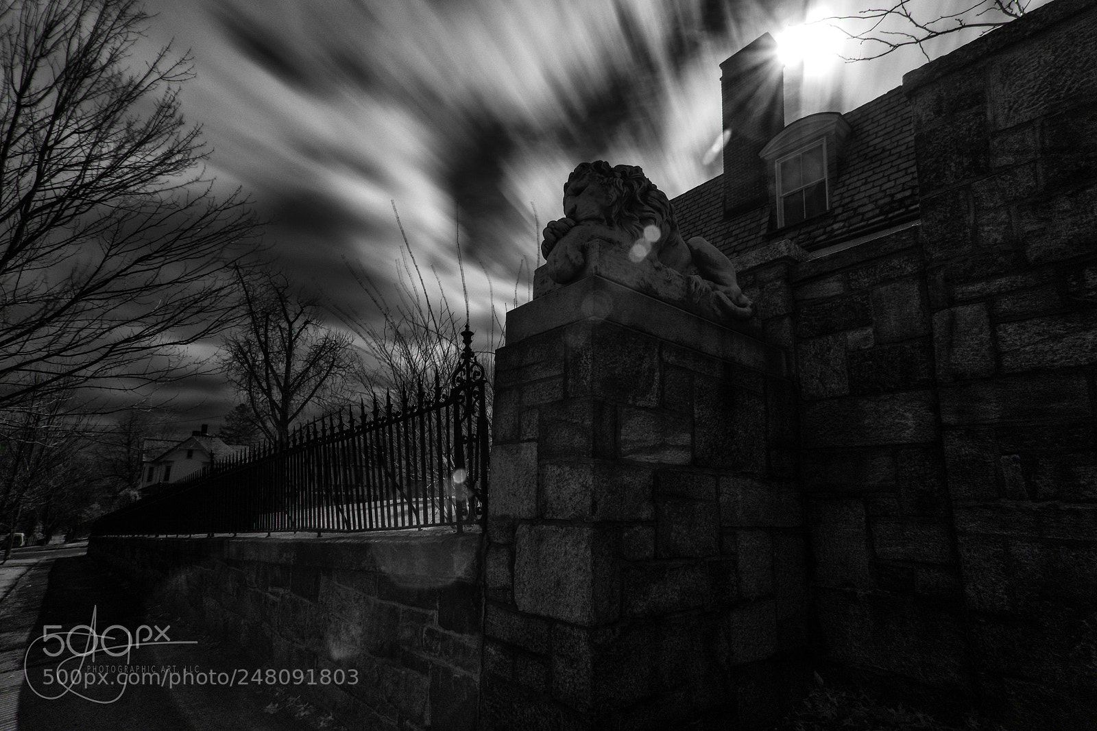 Canon EOS 5DS sample photo. Haunted mansion (infrared 2) photography