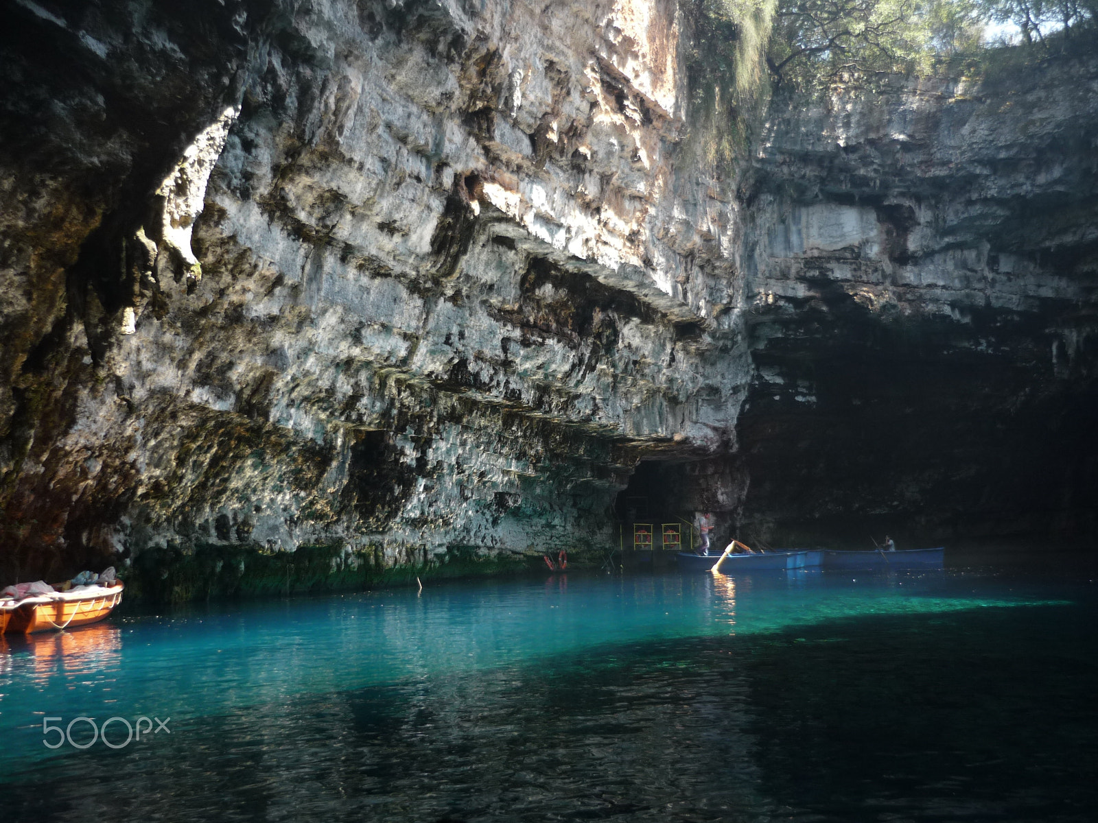 Panasonic Lumix DMC-FS3 sample photo. Melissani cave photography