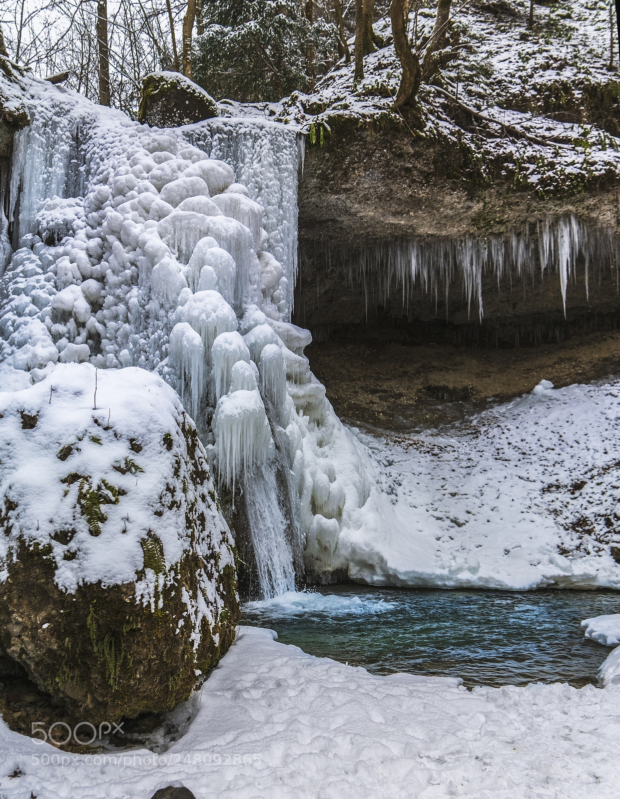 Sony a7 II sample photo. Icefall photography