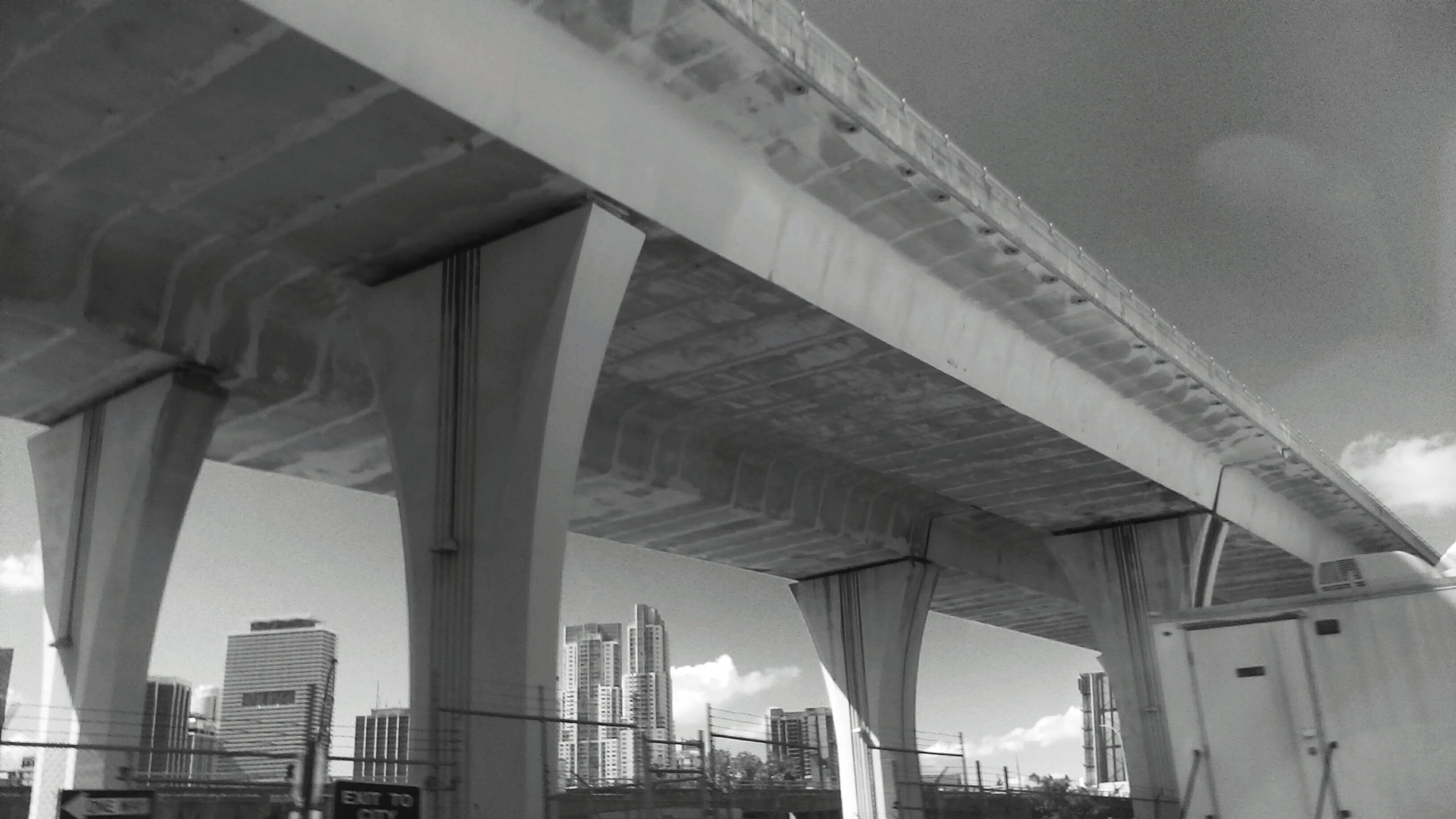 HTC DESRIE D530 sample photo. Quiet facility (port underpass) photography