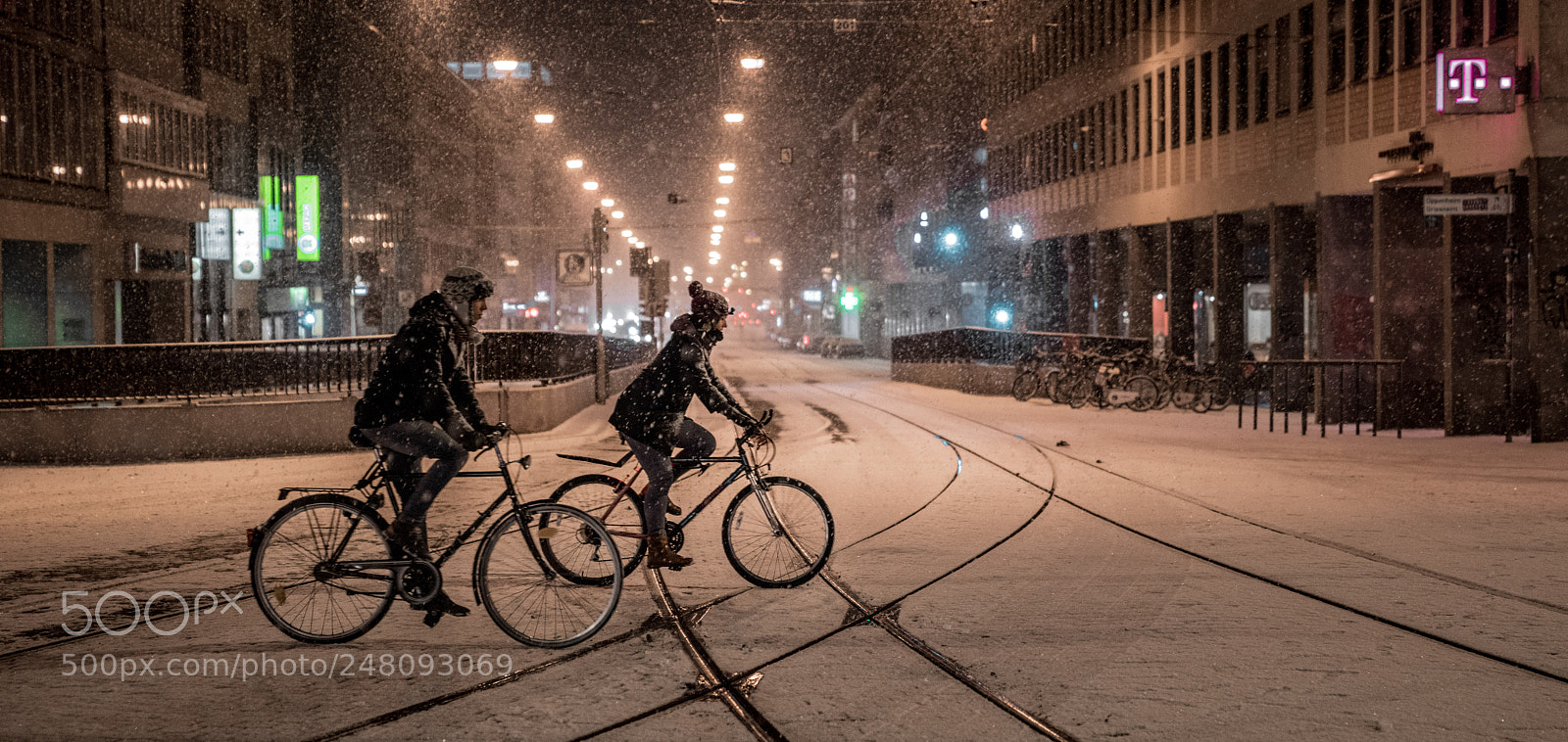 Sony a7R III sample photo. Riding in the snow photography