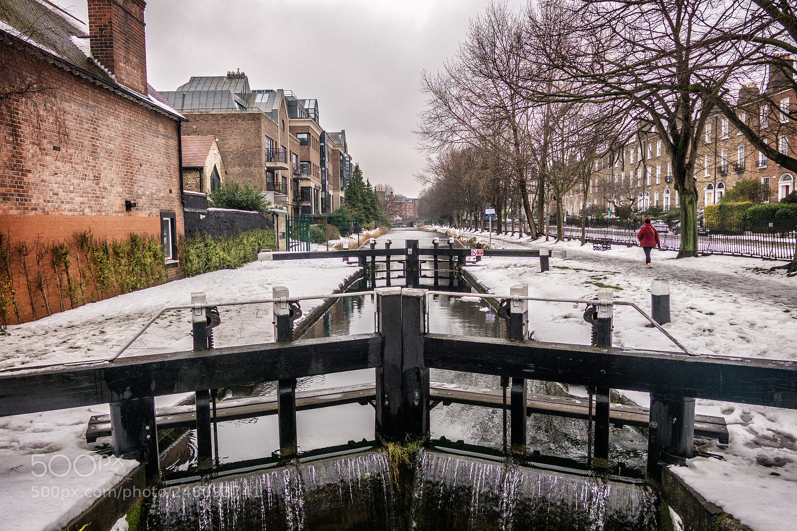 Fujifilm X-M1 sample photo. Dublin's grand canal in photography