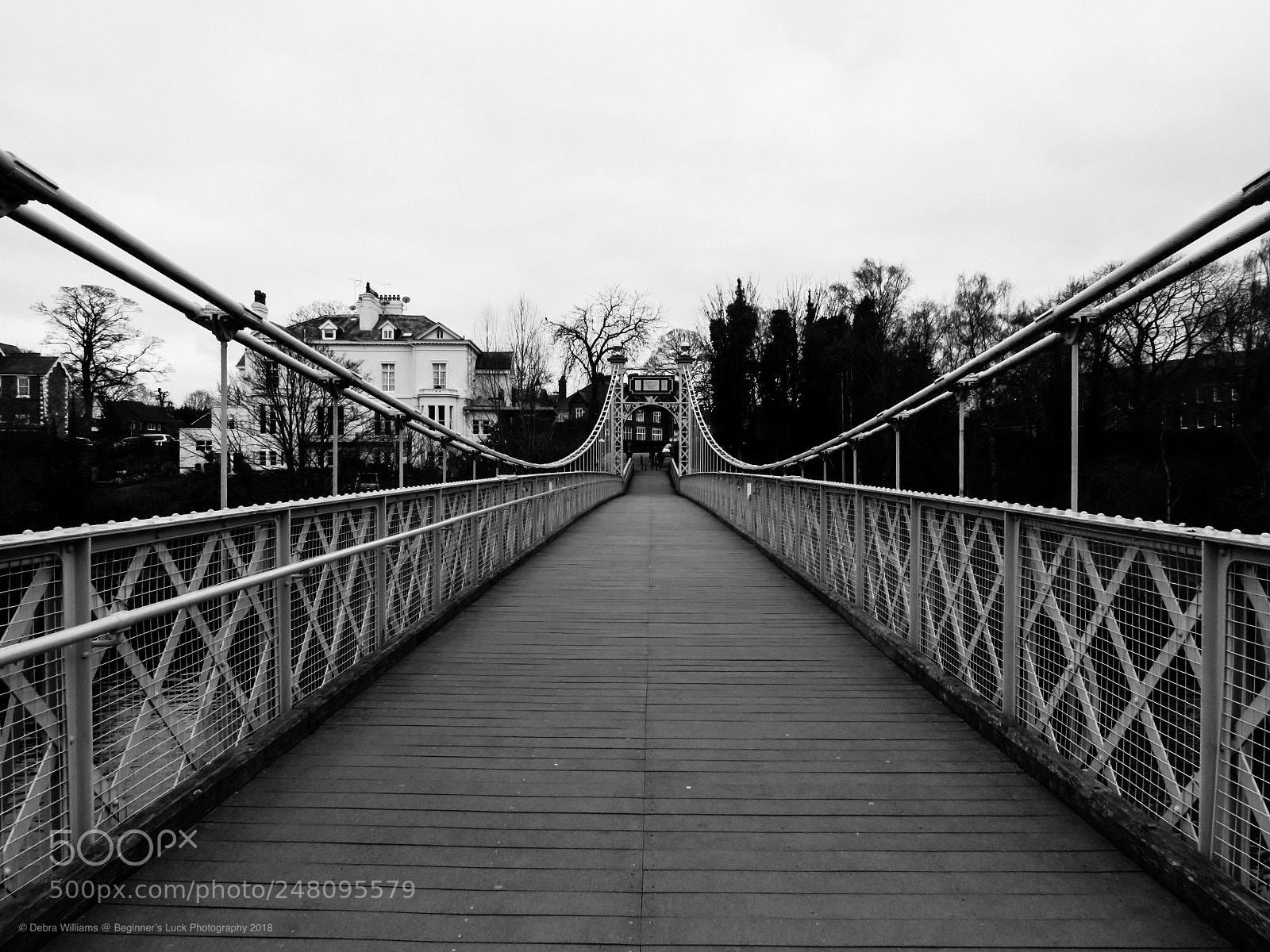 Canon PowerShot SX540 HS sample photo. Suspension bridge at chester photography