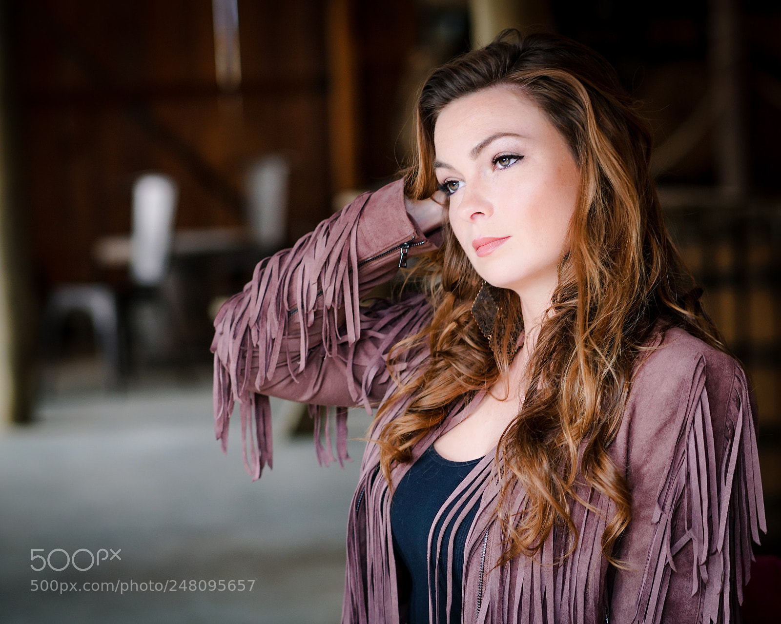 Sony a6500 sample photo. Treaty oaks model photography