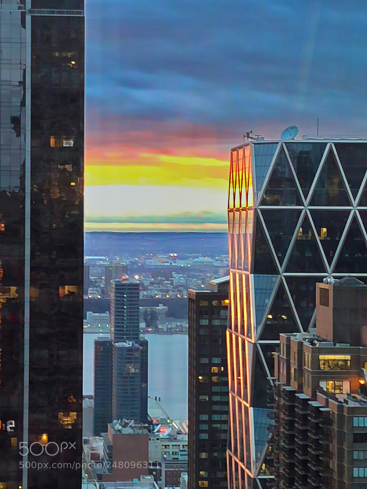 Apple iPhone X sample photo. View from our window photography