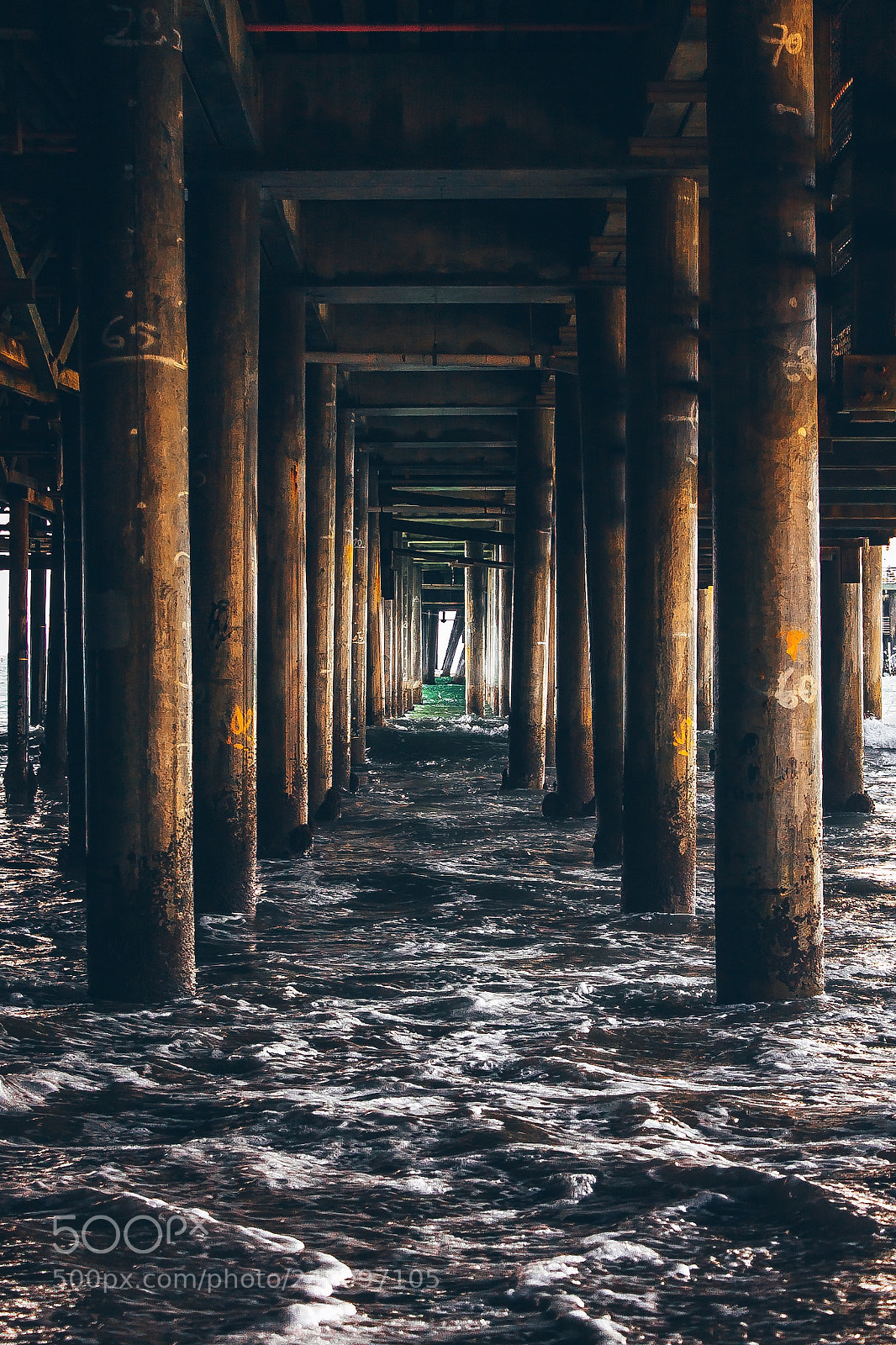 Canon EOS 1100D (EOS Rebel T3 / EOS Kiss X50) sample photo. Under the pier photography