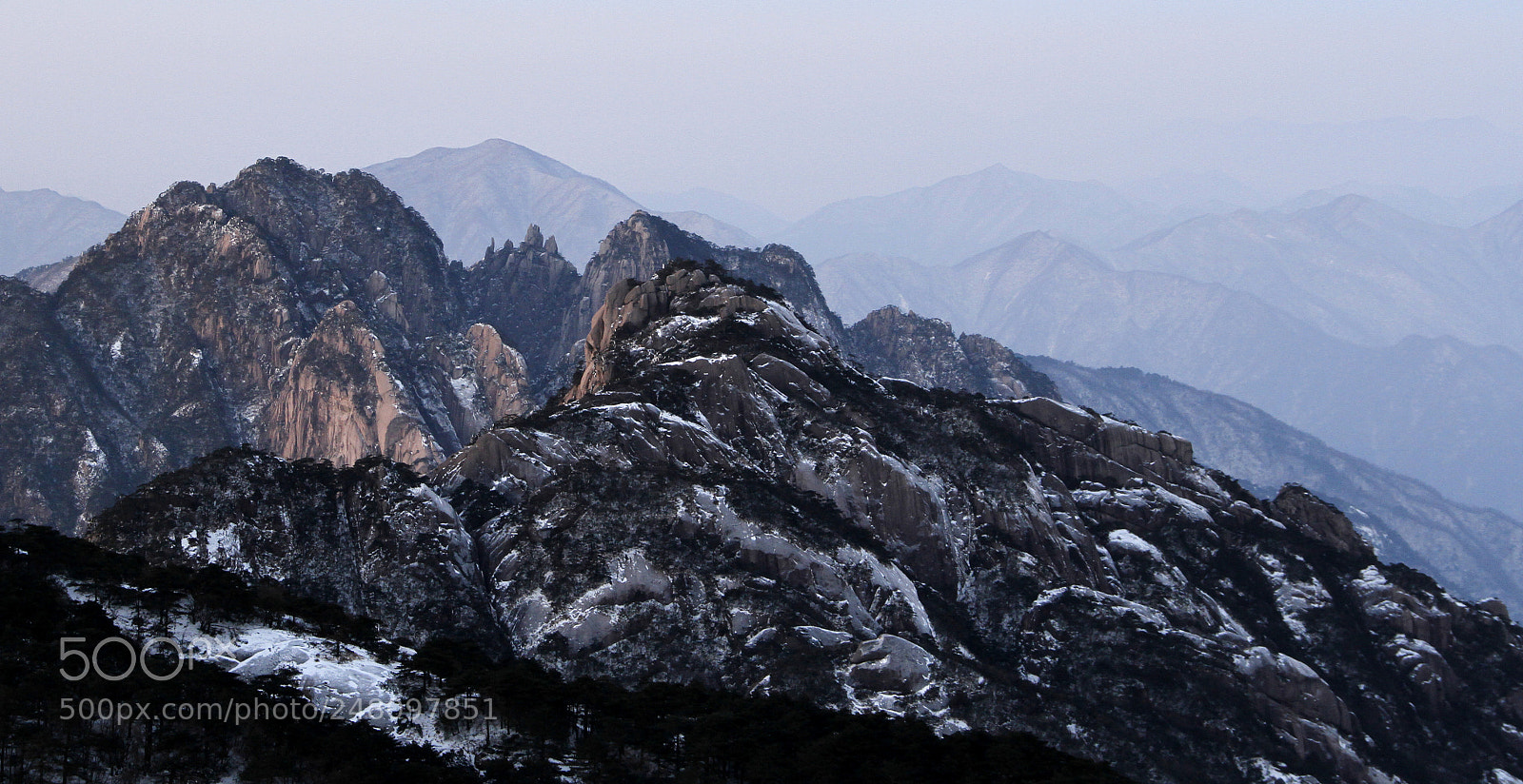 Canon EOS 7D sample photo. Snow scenery in mount photography