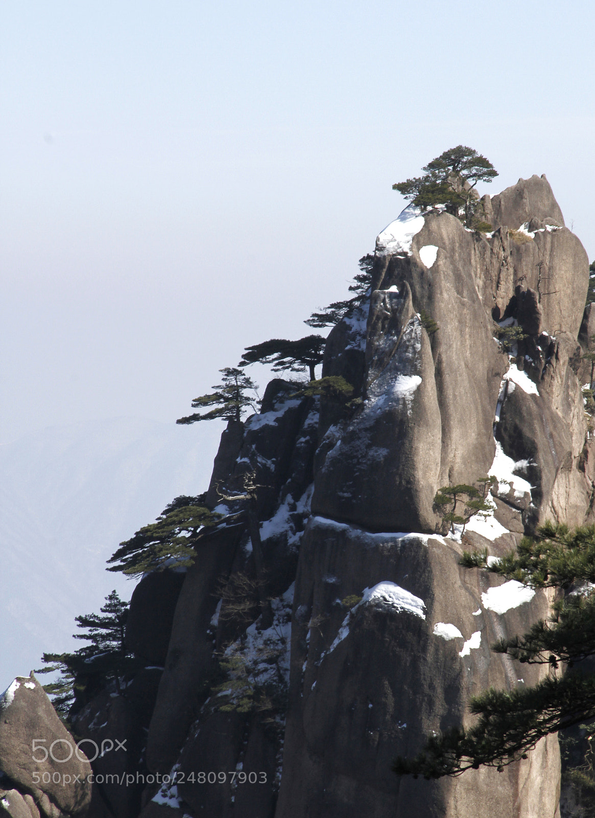 Canon EOS 7D sample photo. Snow scenery in mount photography