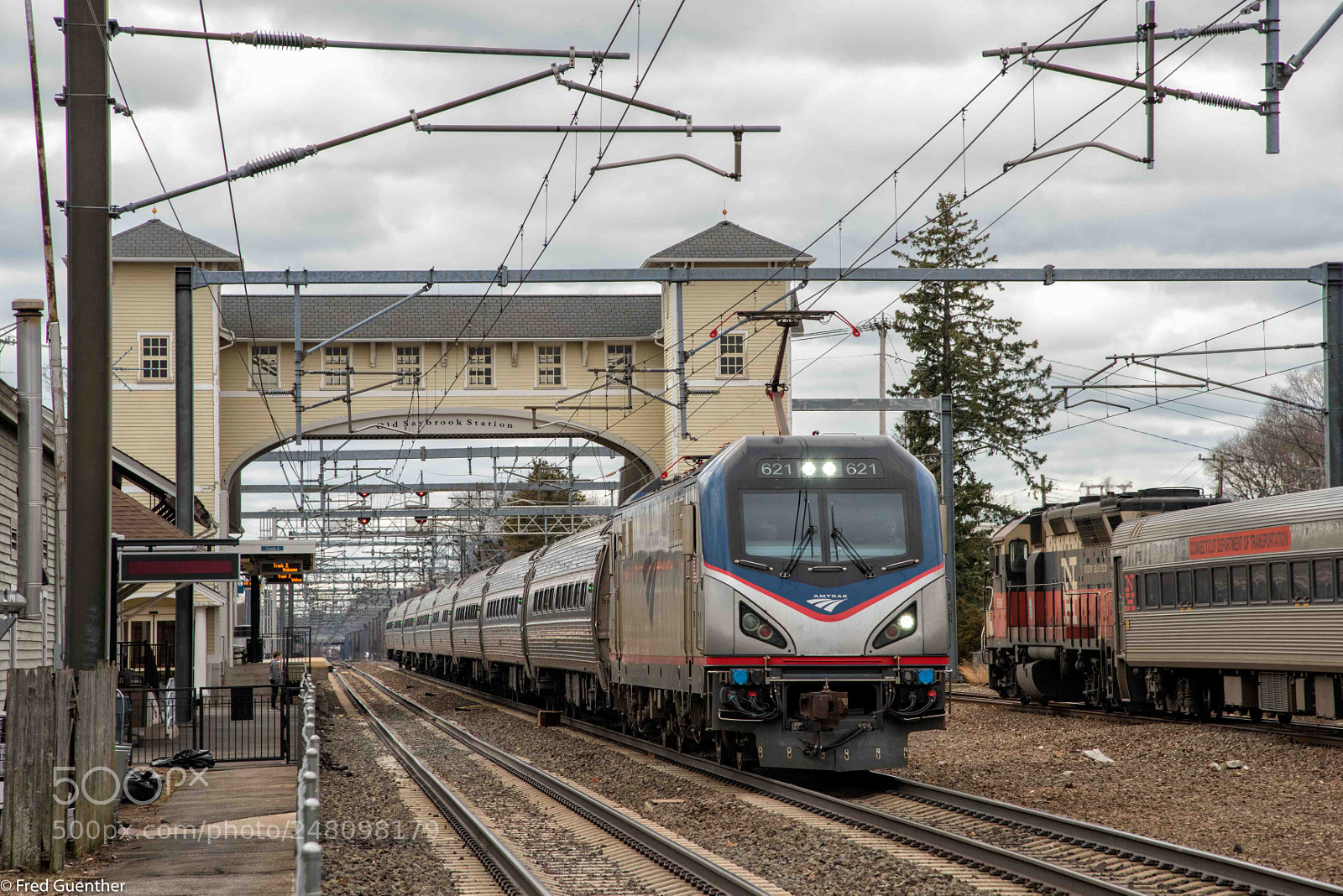 Nikon D810 sample photo. Amtrak regional meets sle photography