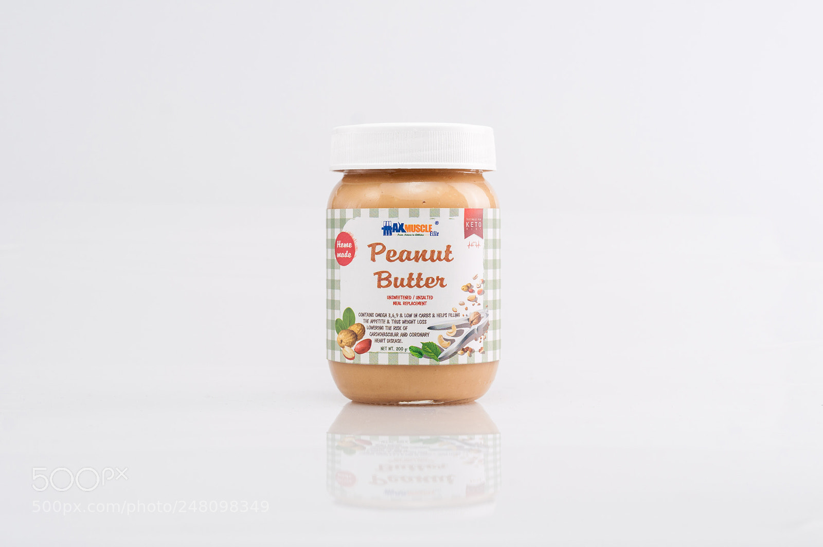 Nikon D90 sample photo. Peanut butter photography