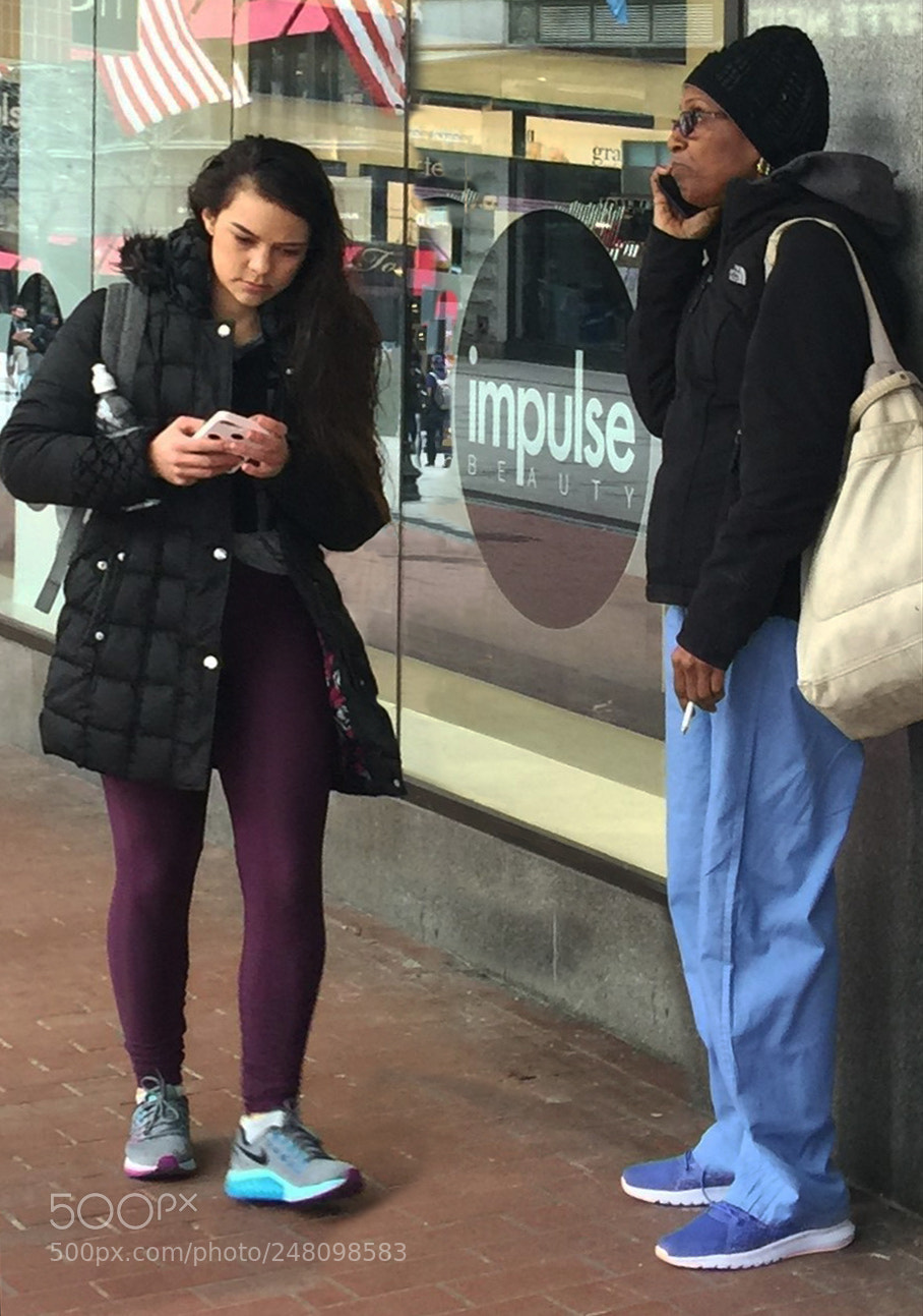 Apple iPhone 6 Plus sample photo. Encroaching on personal space photography