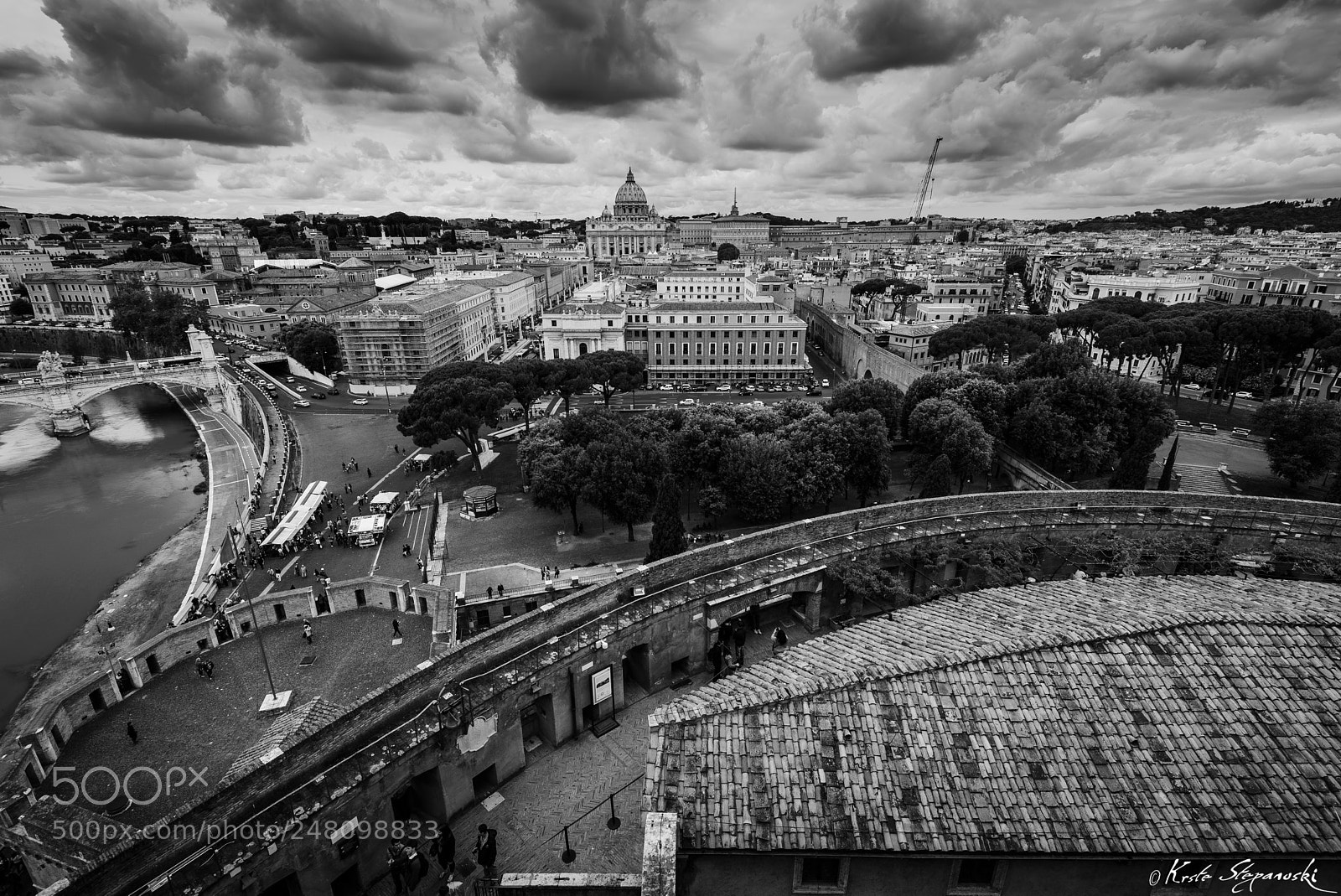Nikon D610 sample photo. Cityscape rome photography