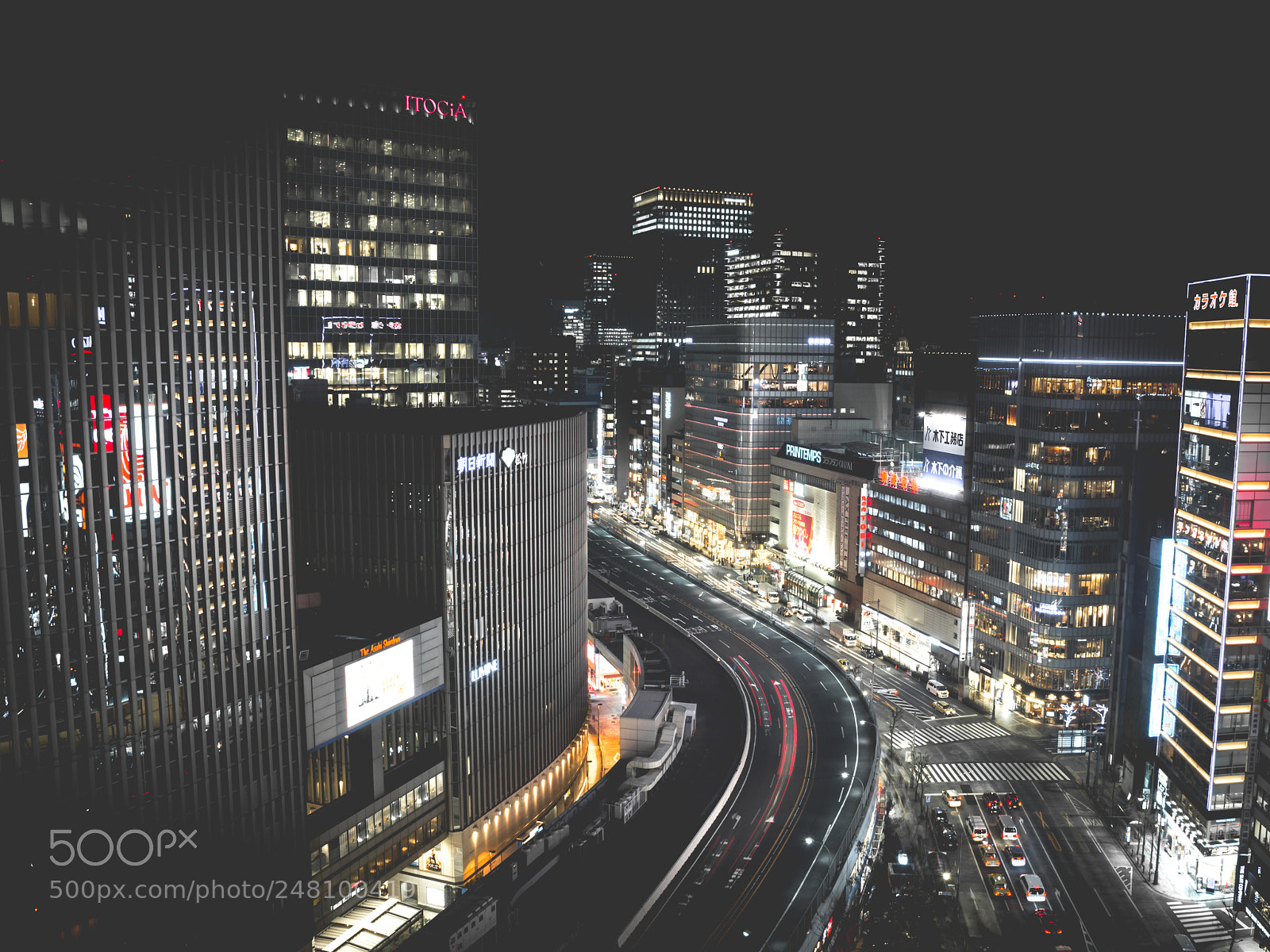 Nikon D7100 sample photo. Ginza, tokyo photography