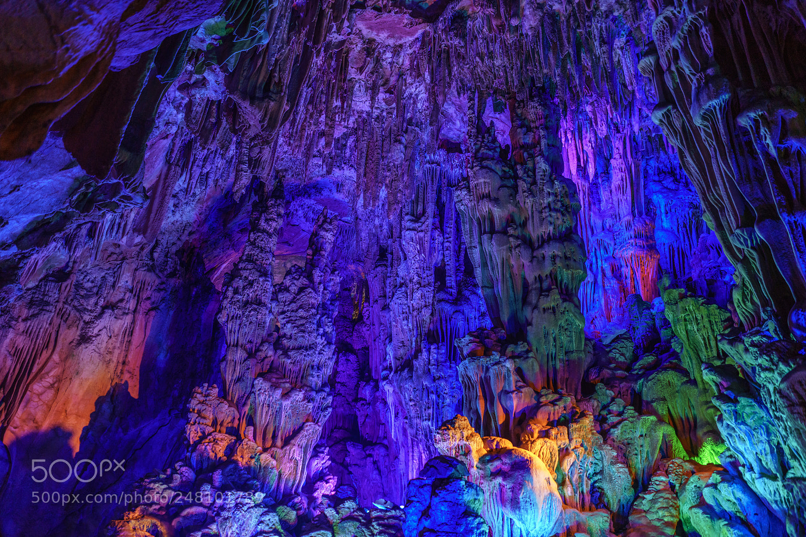 Sony a7R III sample photo. Guilin cave photography
