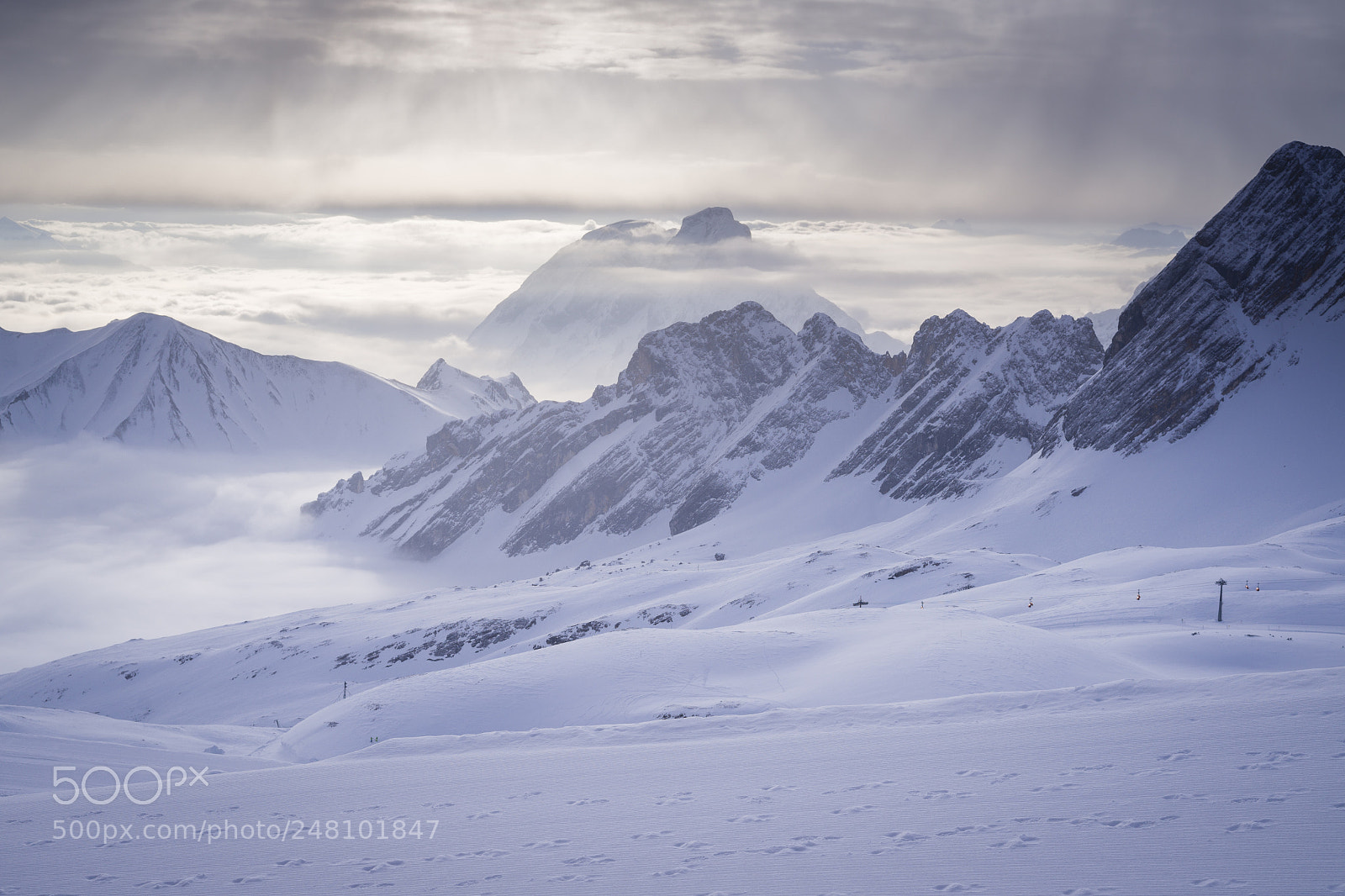 Sony a7 II sample photo. Zugspitze photography