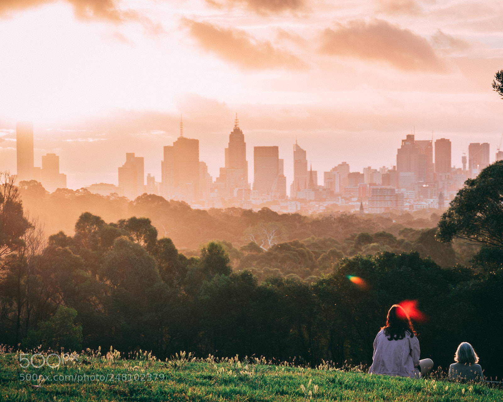 Nikon D3400 sample photo. Sunset over the city photography