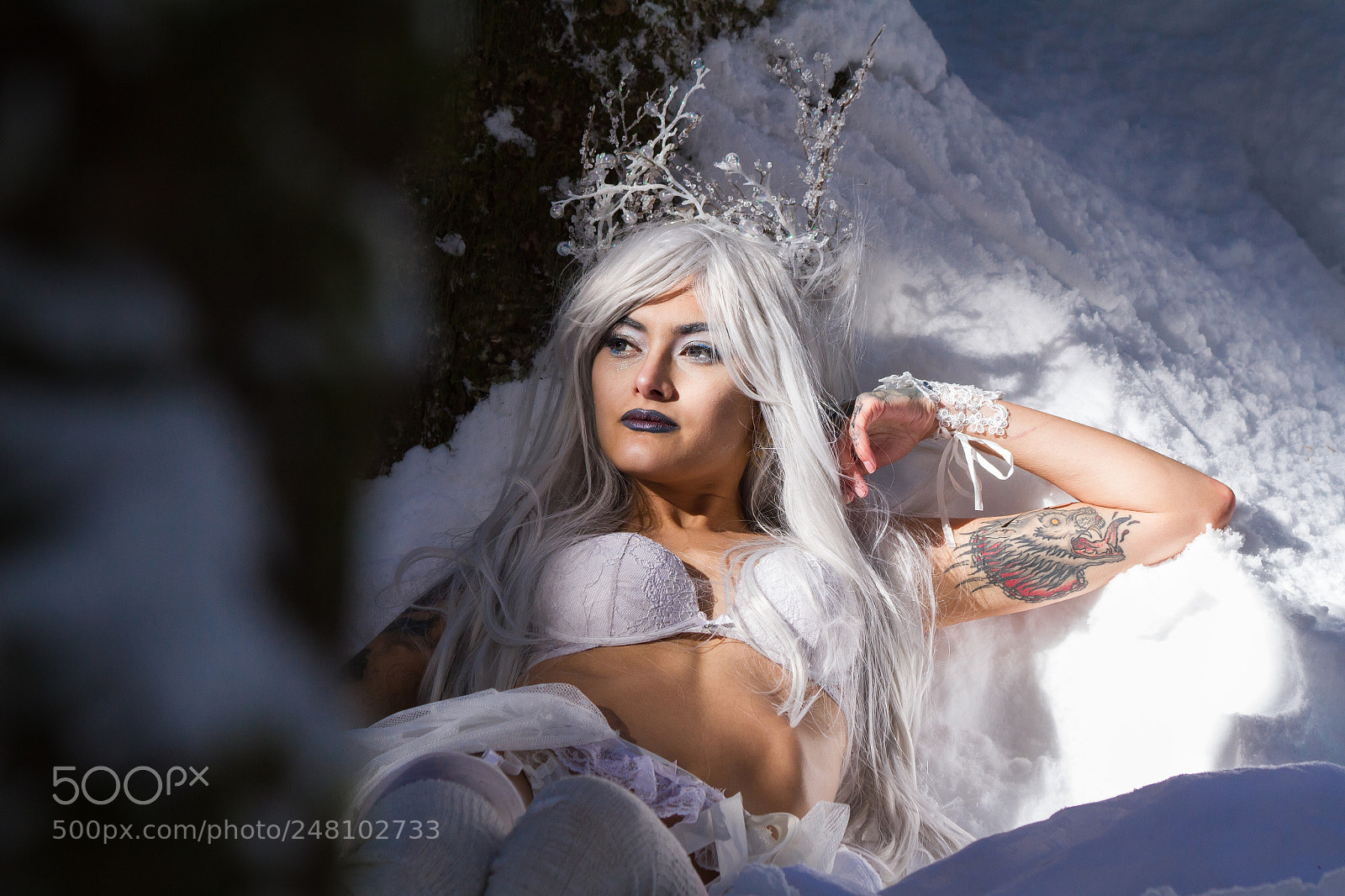 Canon EOS 7D sample photo. Winter storm photography