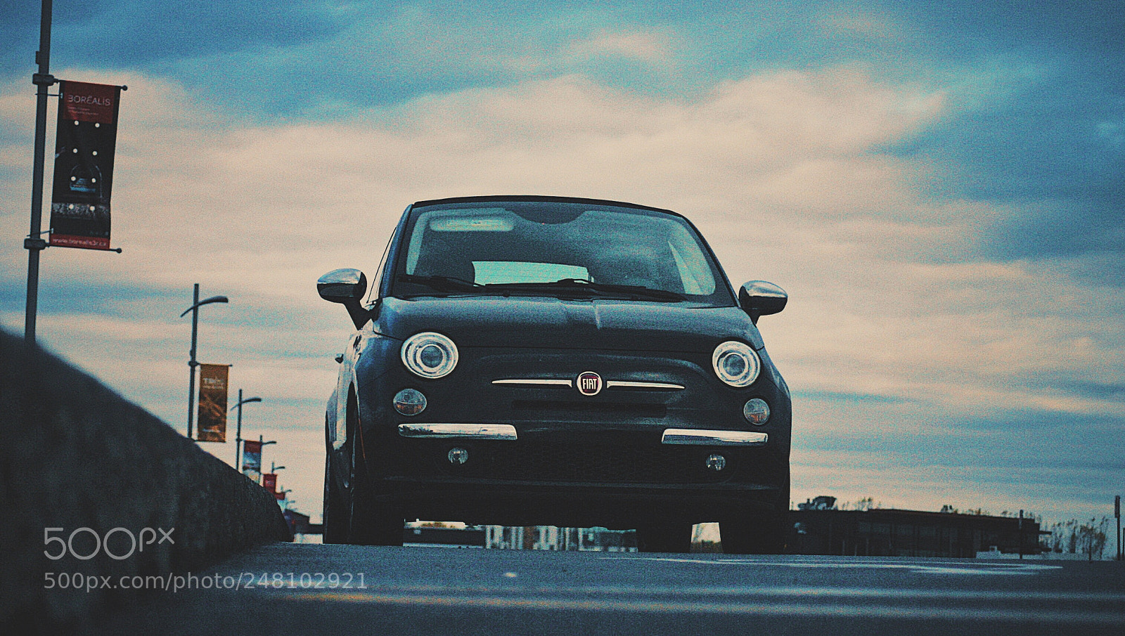 Canon EOS 10D sample photo. Fiat 500 photography