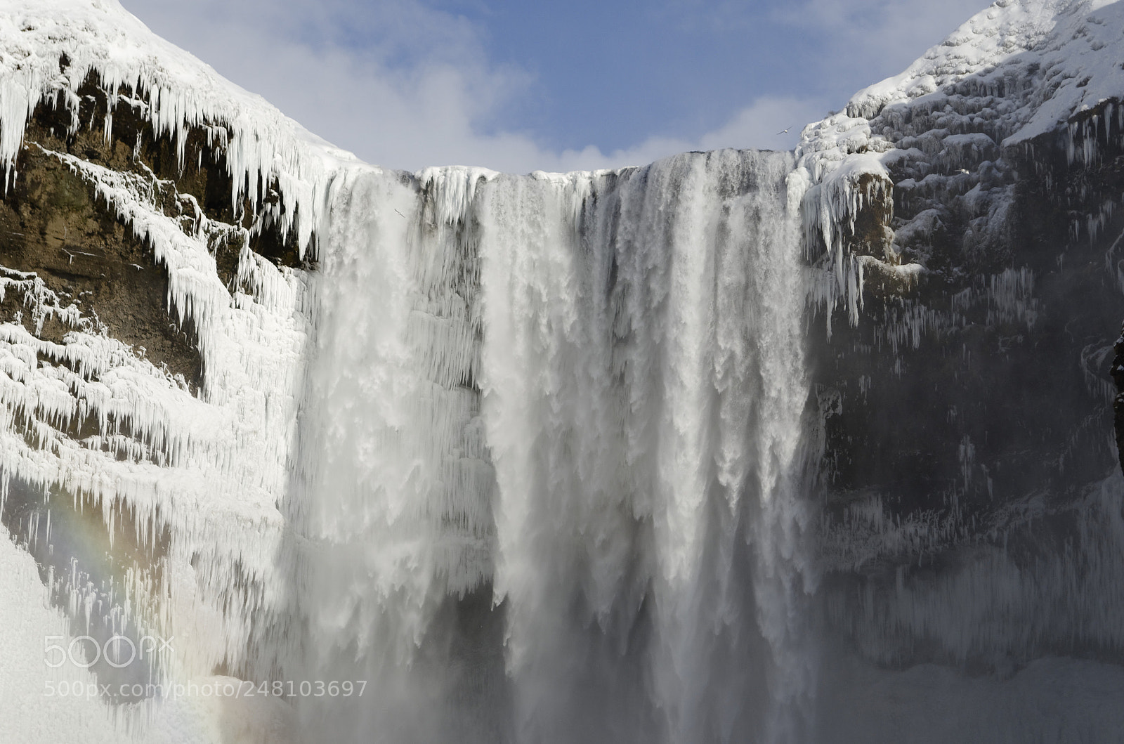 Nikon D5100 sample photo. Skogafoss photography