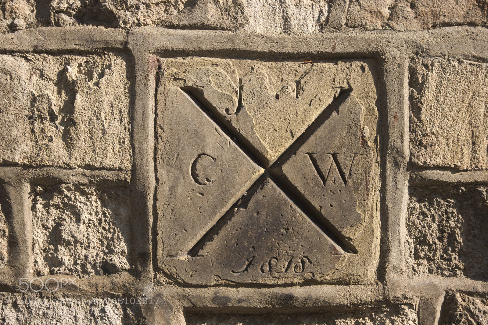 Canon EF-S 18-55mm F3.5-5.6 II sample photo. Oxford wall tile photography