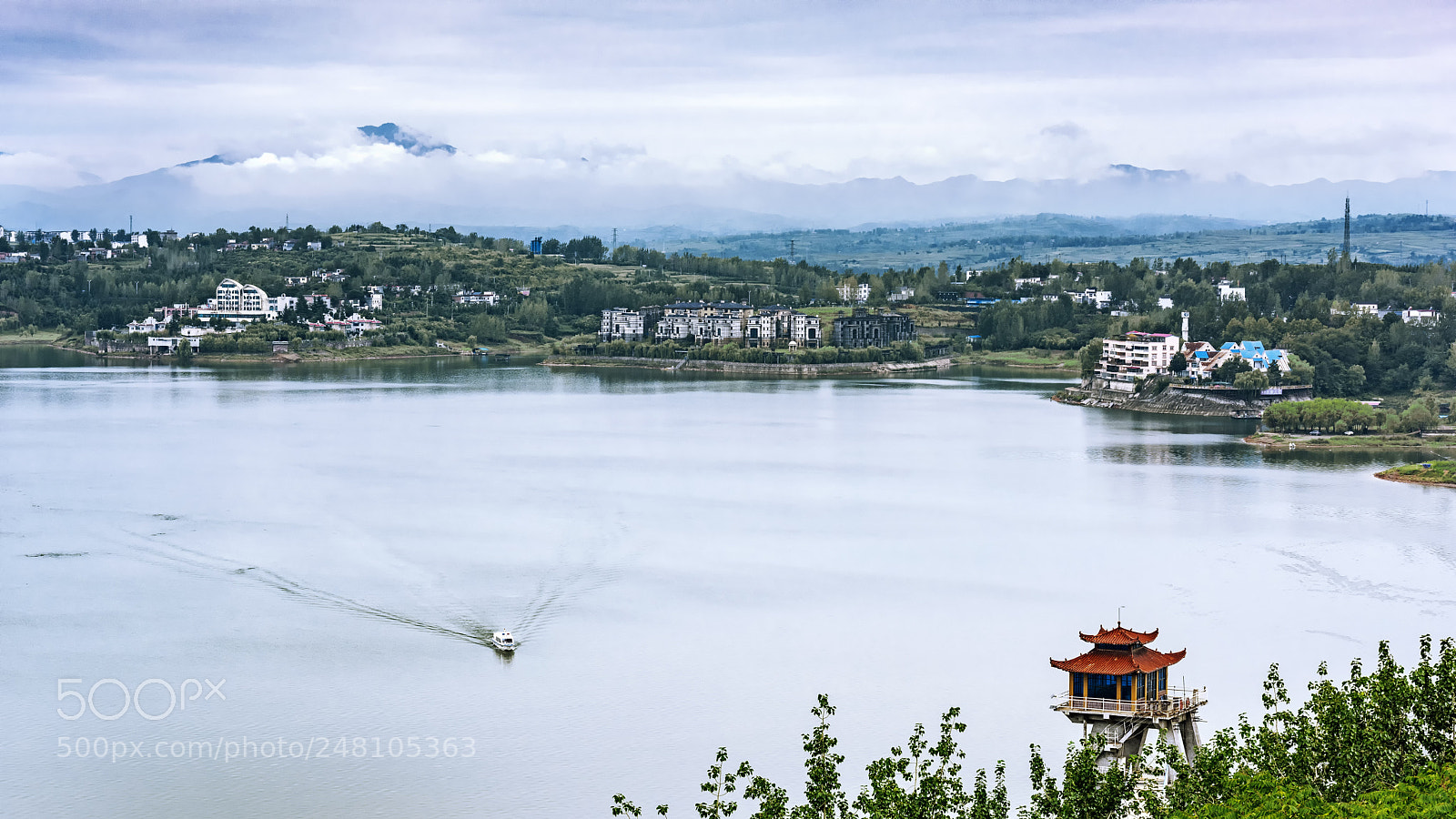 Nikon D810 sample photo. 中国陆浑湖 photography