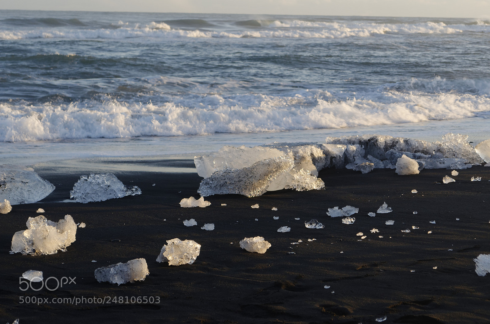 Nikon D5100 sample photo. Diamond beach photography