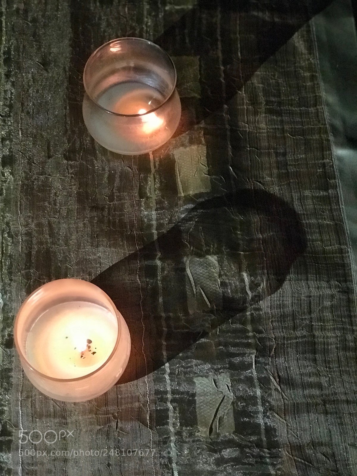 Apple iPhone 7 Plus sample photo. Candles in shadows photography