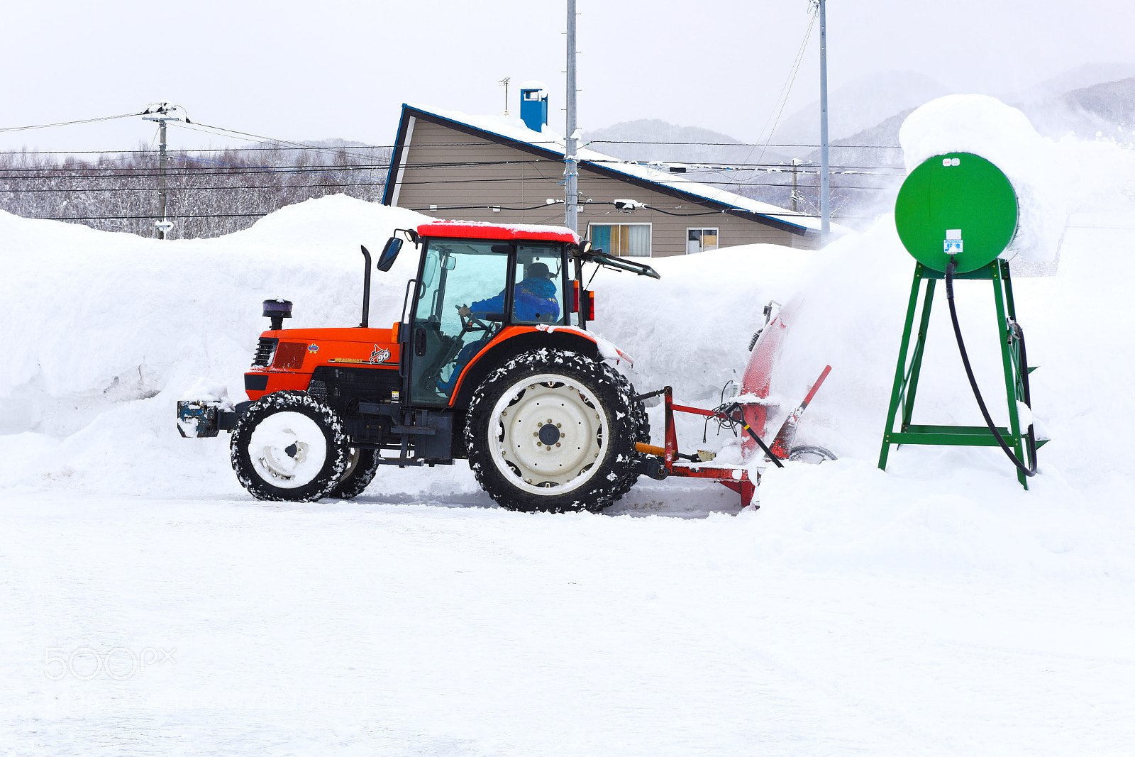 Nikon D810 sample photo. 铲雪车 photography