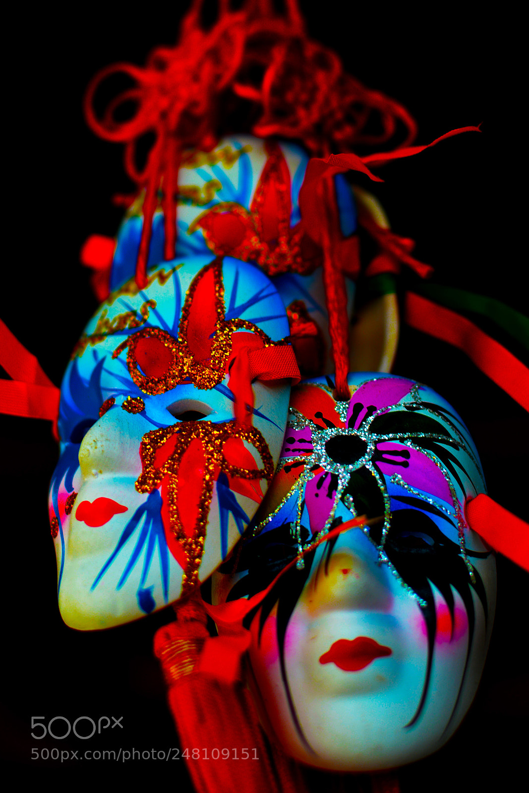 Nikon D5200 sample photo. Masks photography
