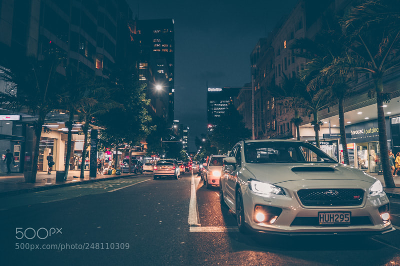 Fujifilm X-T2 sample photo. Auckland street racer photography