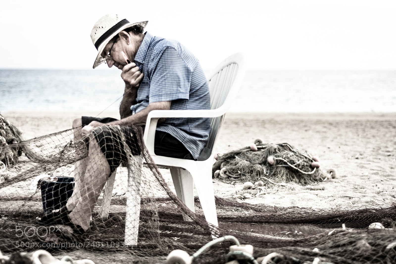 Nikon D5200 sample photo. Manolo, el pescador 1/7 photography