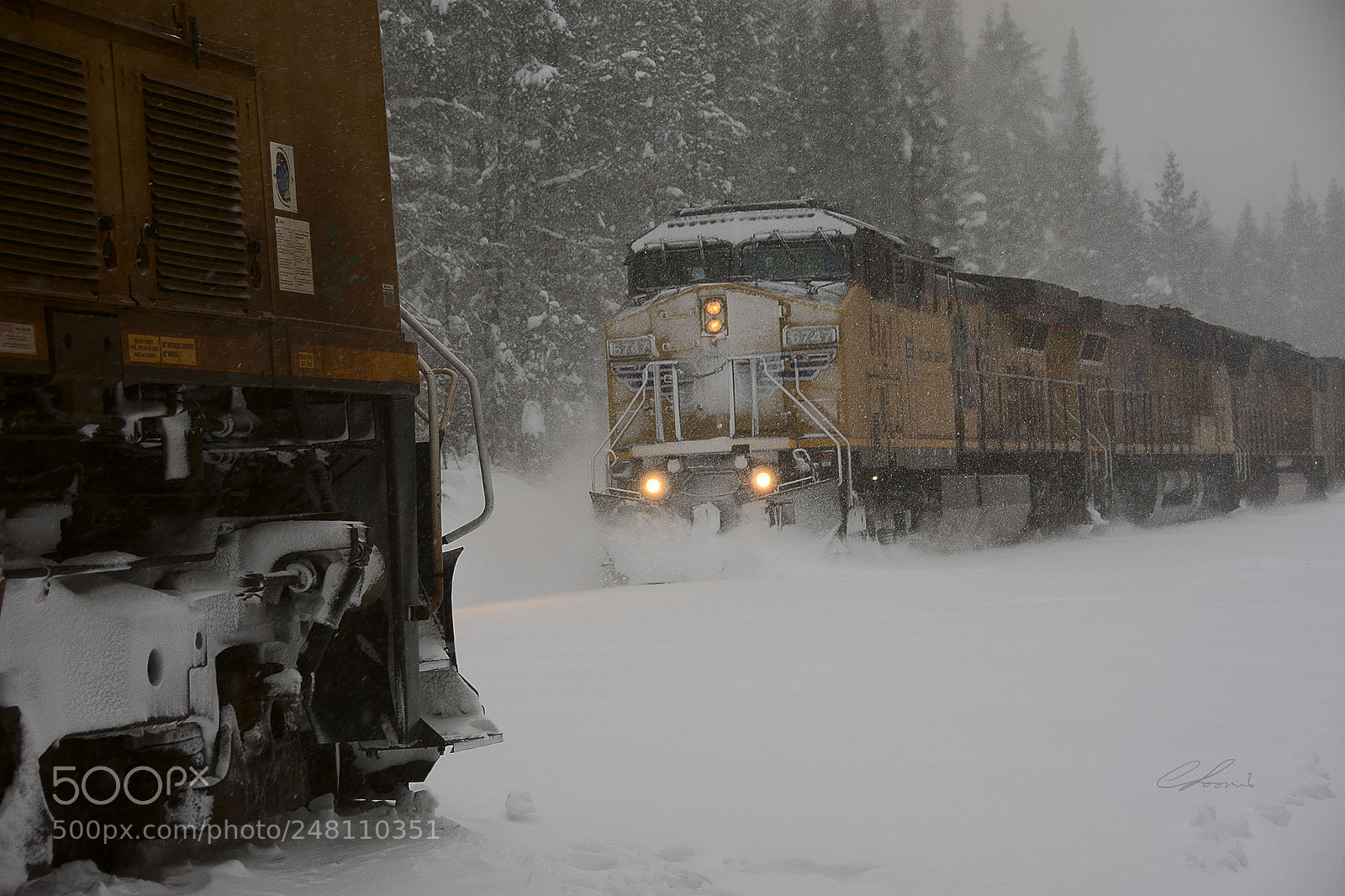 Nikon D7200 sample photo. Trains passing in the photography