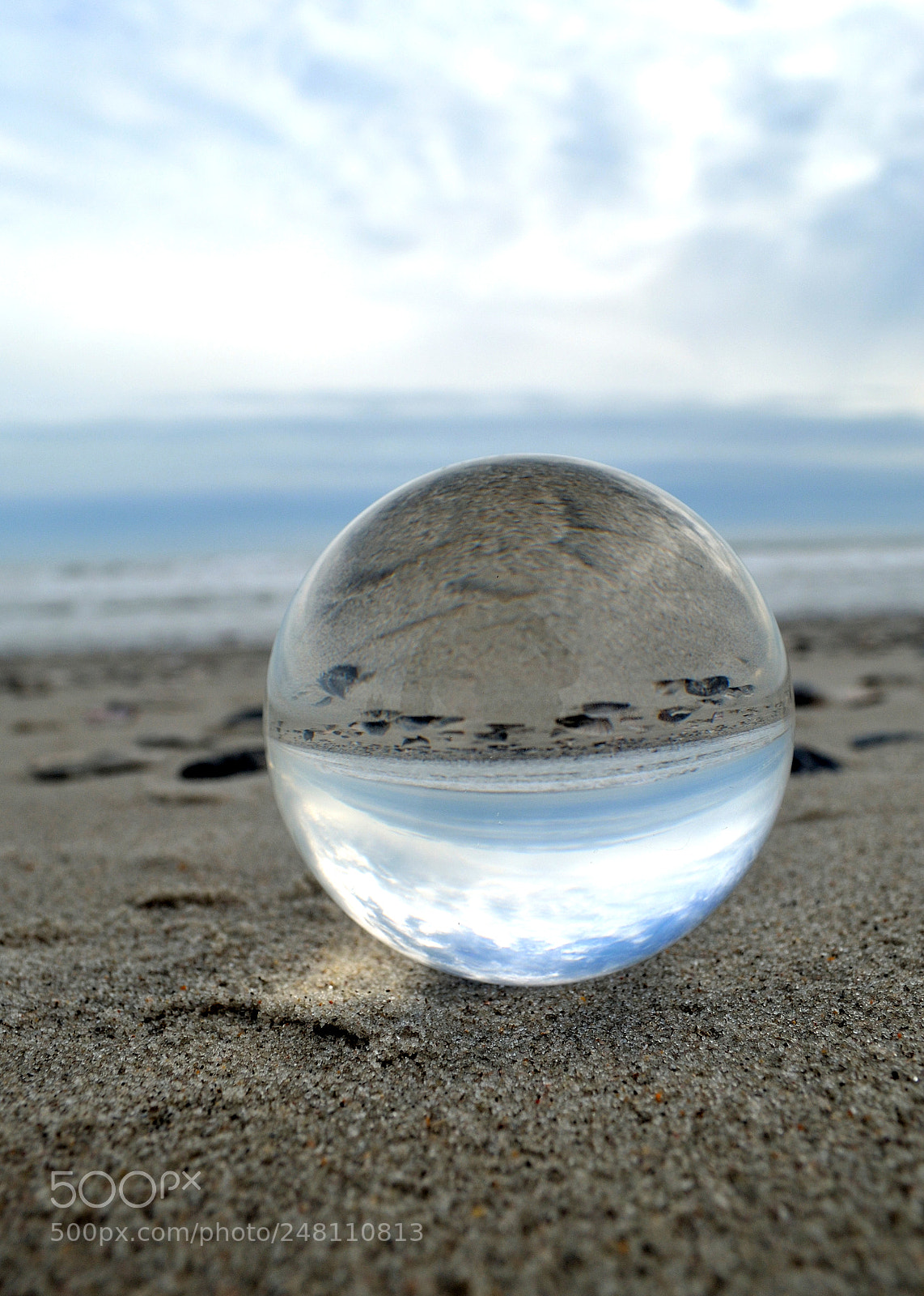 Nikon D5100 sample photo. Sand and sky globe photography