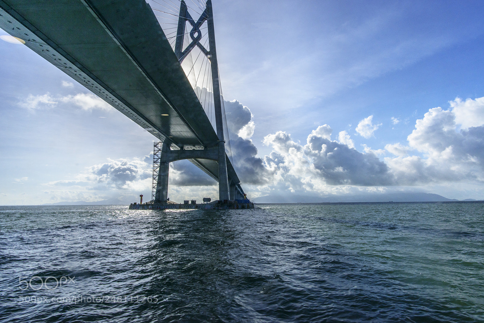 Nikon D800 sample photo. The endless bridge 港珠澳大橋 photography