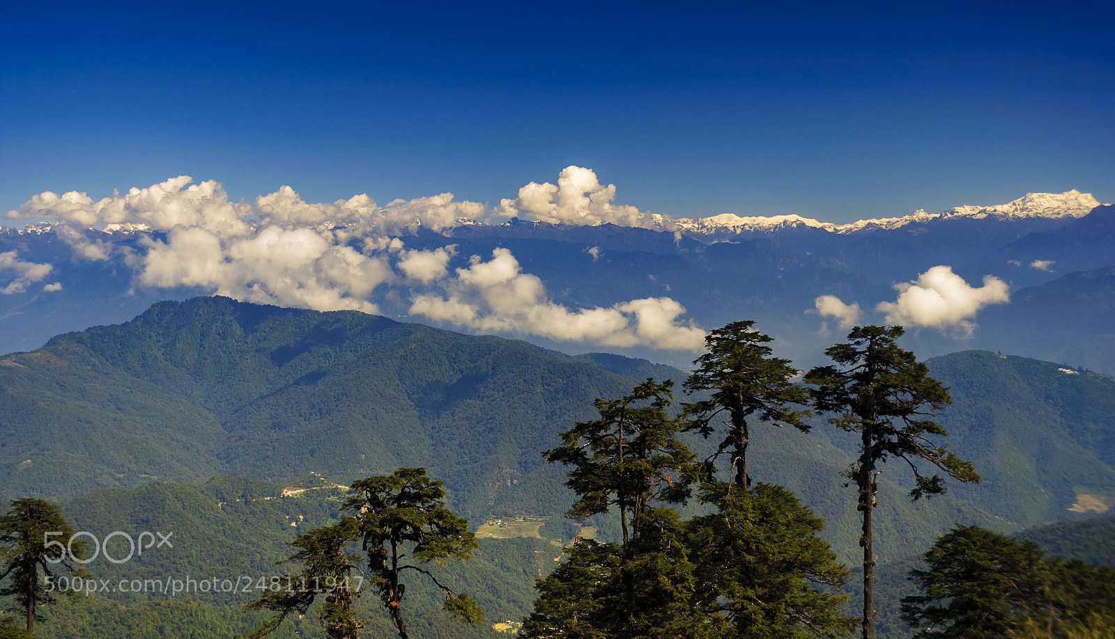 Nikon D90 sample photo. Snow covered mountains peaks photography