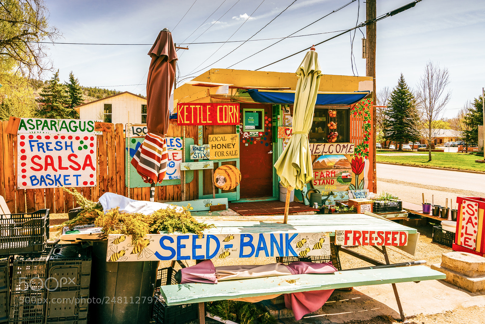 Sony a7R sample photo. Farm stand photography