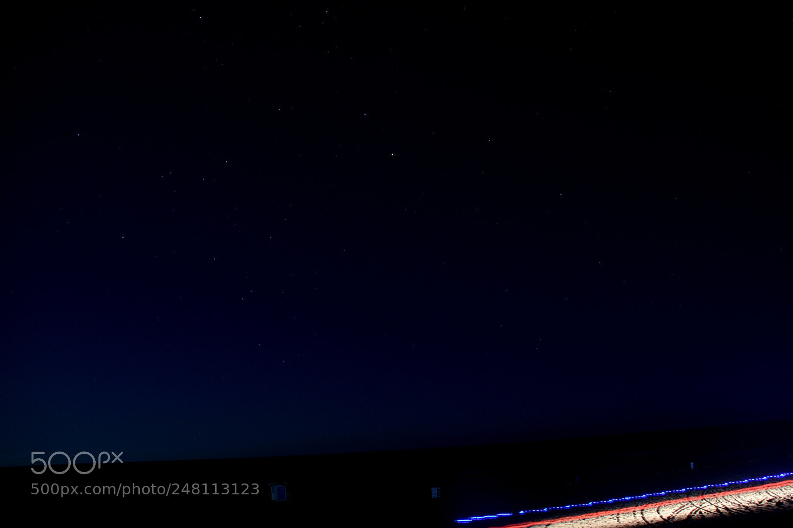 Nikon D7200 sample photo. Blue light photography