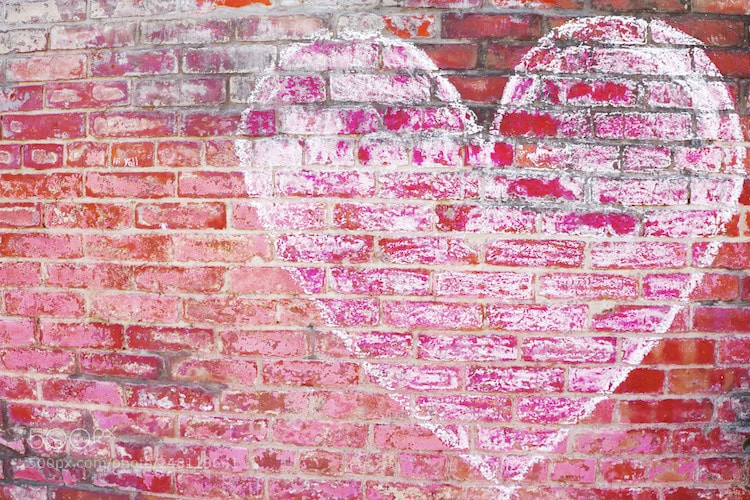 Fujifilm X-E2 sample photo. Chalk on brick photography