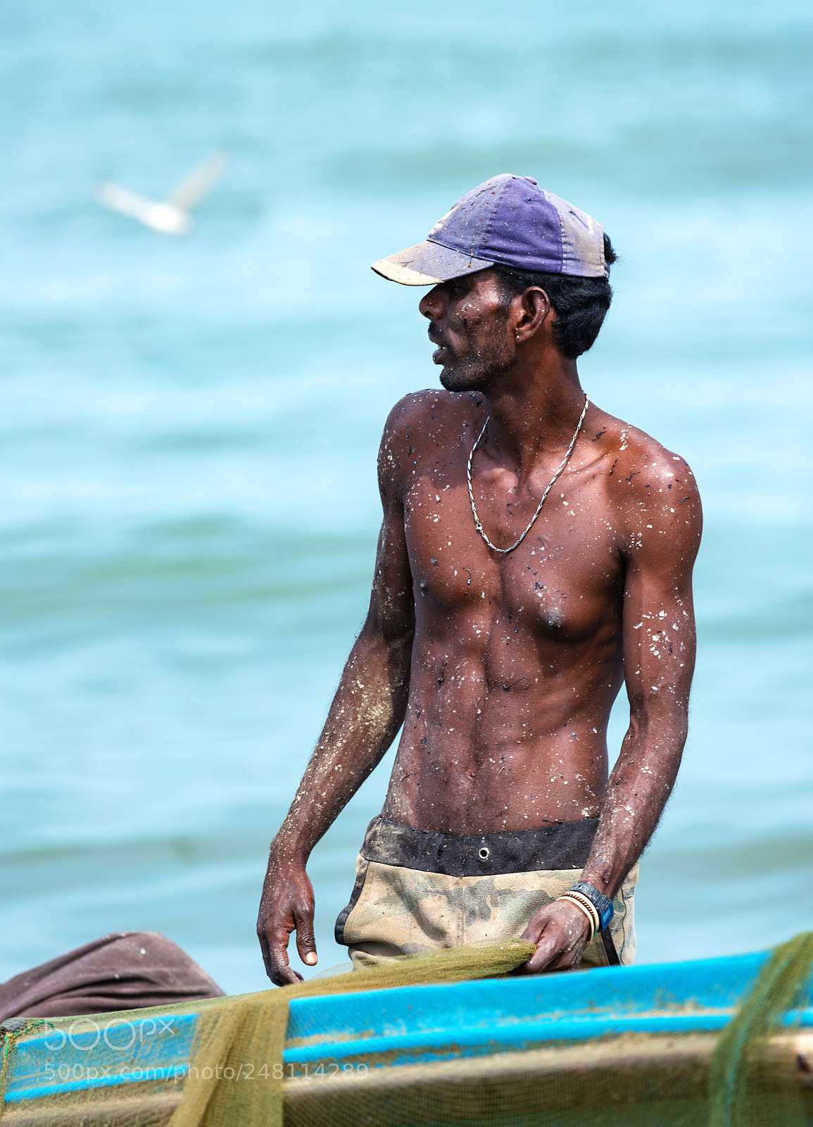 Nikon D800 sample photo. Fisherman in sri lanka photography