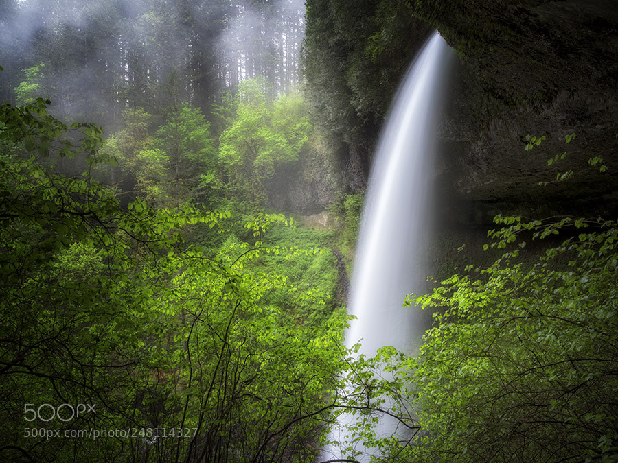 Pentax 645Z sample photo. Middle north falls in photography