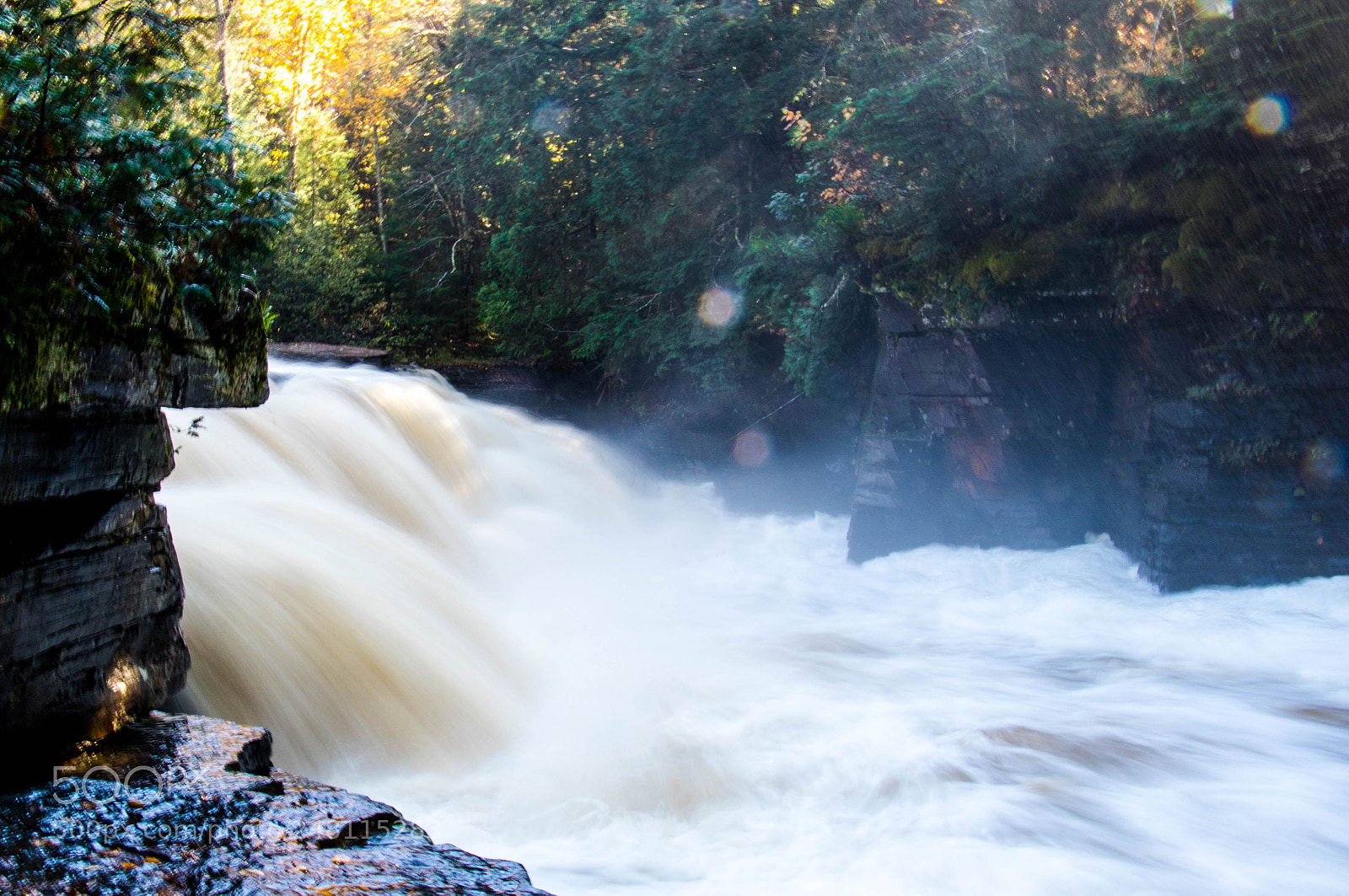Canon EOS 7D Mark II sample photo. Rushing water photography