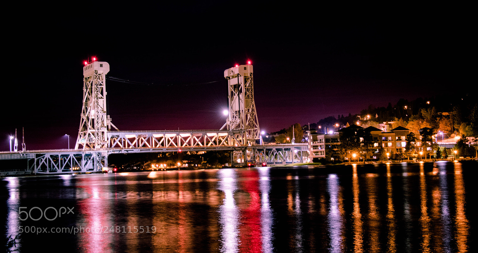 Canon EOS 7D Mark II sample photo. Bridge at twighlight photography